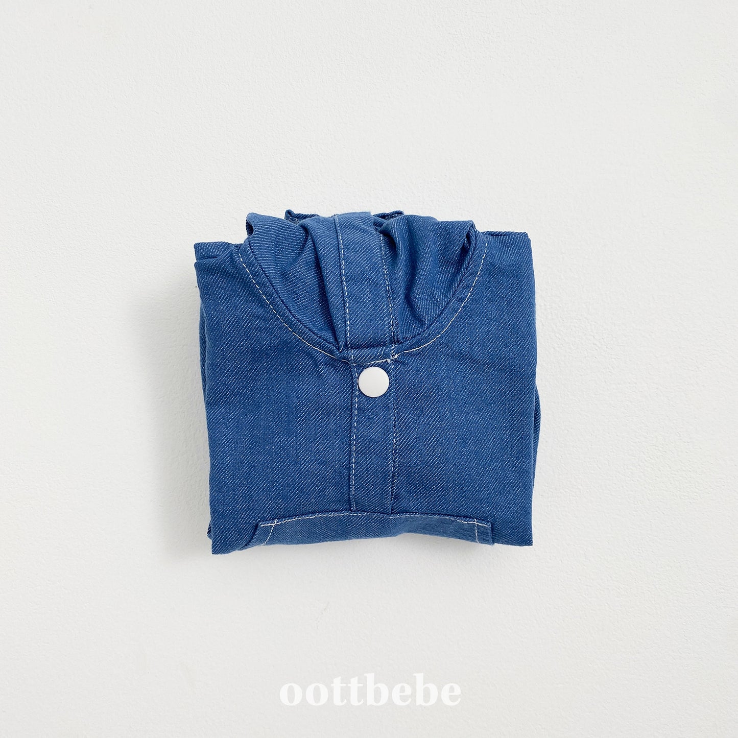 (Pre-order) OOTTBEBE - Stitch Hoodie Suit 스티치후드슈트 (2 Colors)
