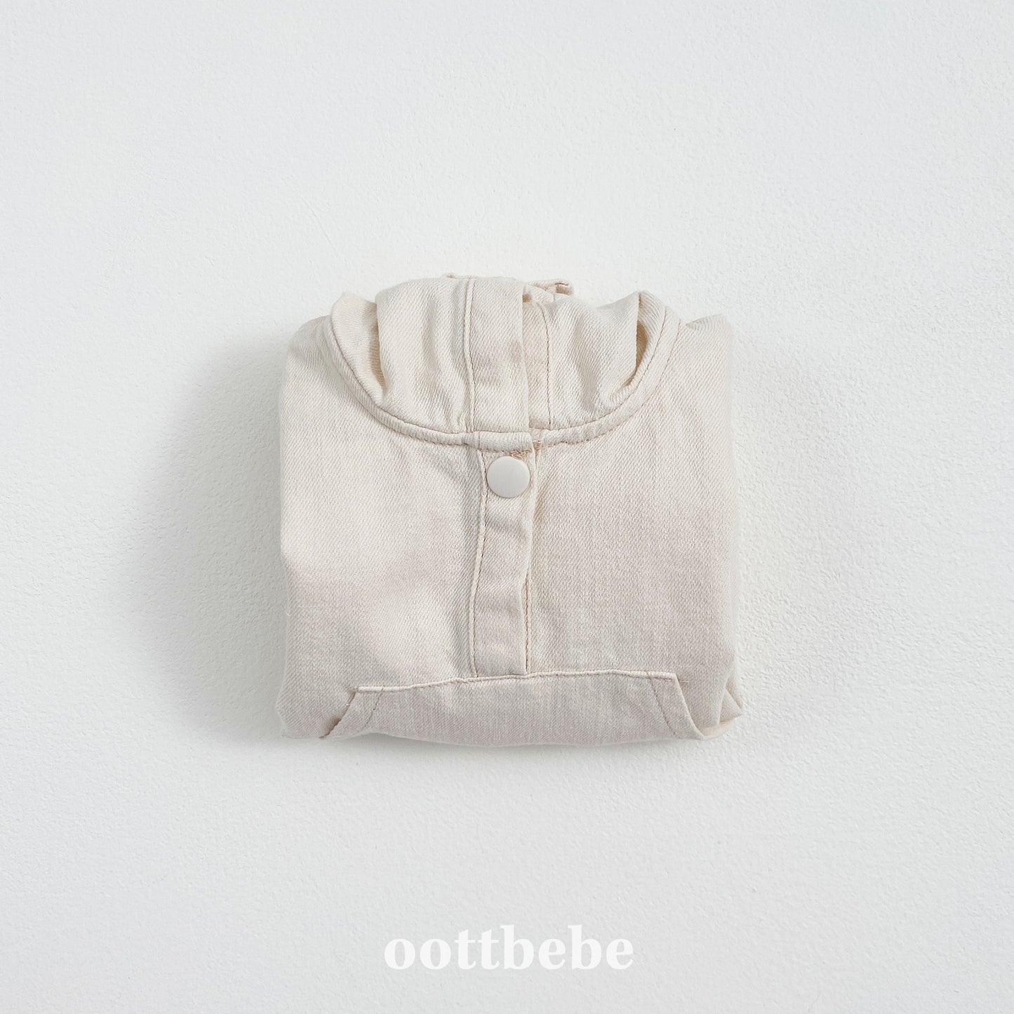 (Pre-order) OOTTBEBE - Stitch Hoodie Suit 스티치후드슈트 (2 Colors)
