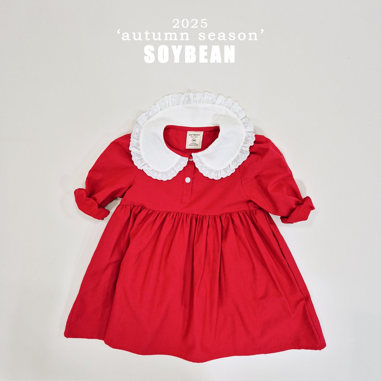 (Pre-order) Soybean Kids - Heidi Dress 하이디 원피스 (2 Colors)