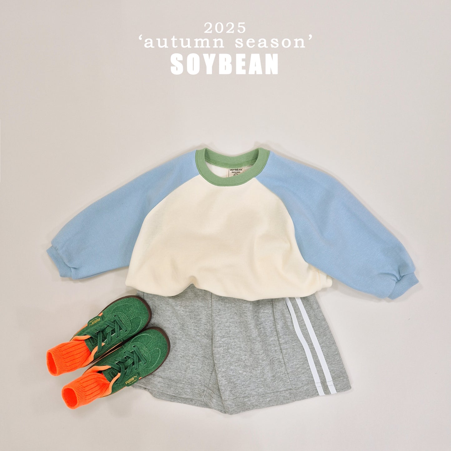 (Pre-order) Soybean Kids - Bermuda Crop Pants 버뮤다7부팬츠 (3 Colors)