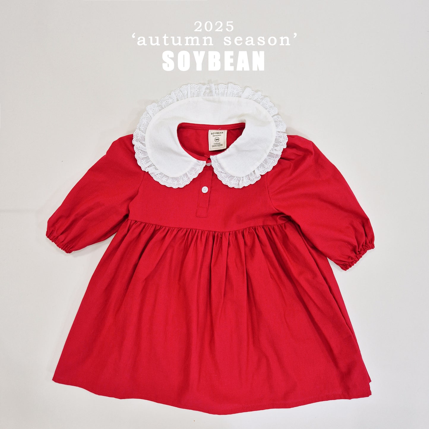 (Pre-order) Soybean Kids - Heidi Dress 하이디 원피스 (2 Colors)