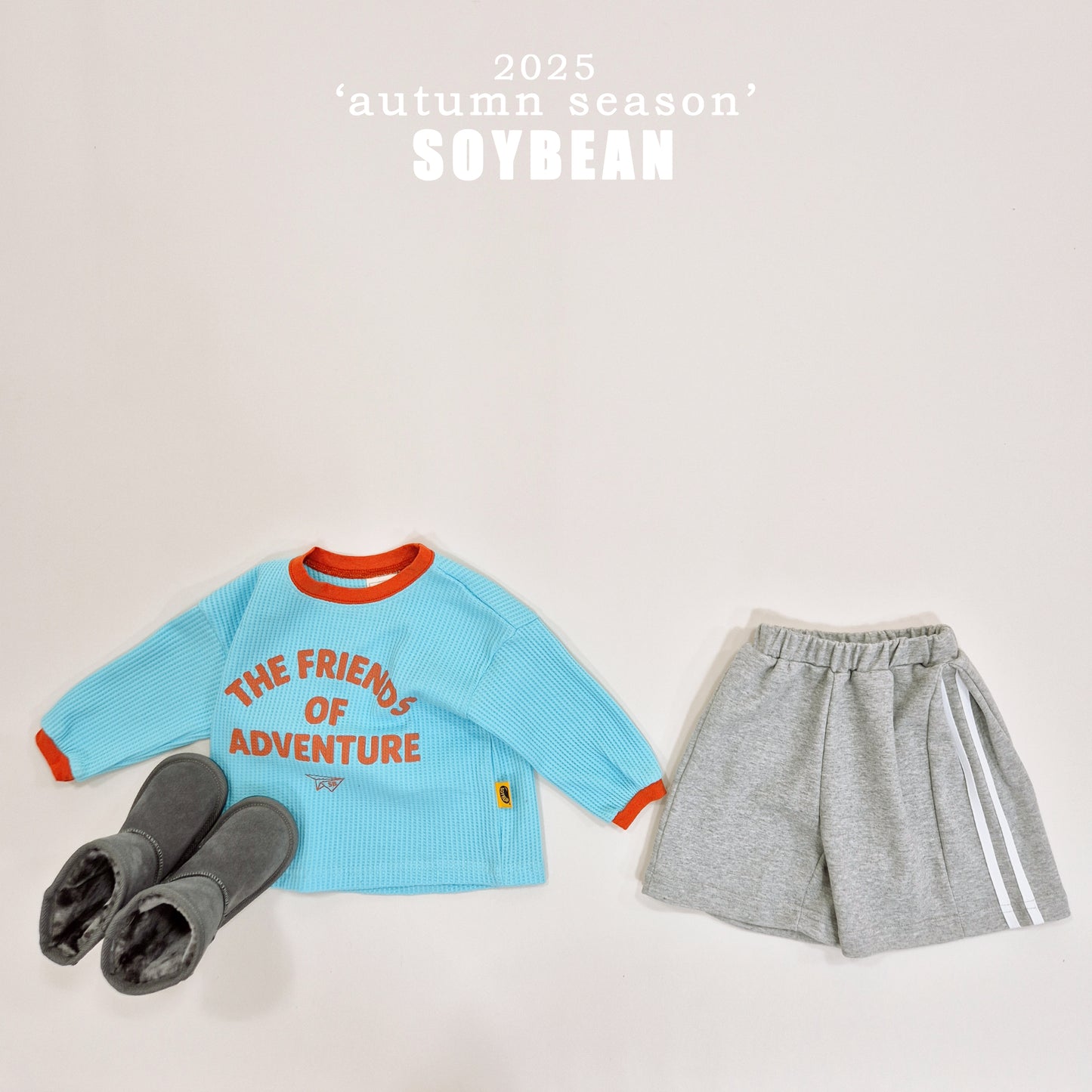 (Pre-order) Soybean Kids - Bermuda Crop Pants 버뮤다7부팬츠 (3 Colors)