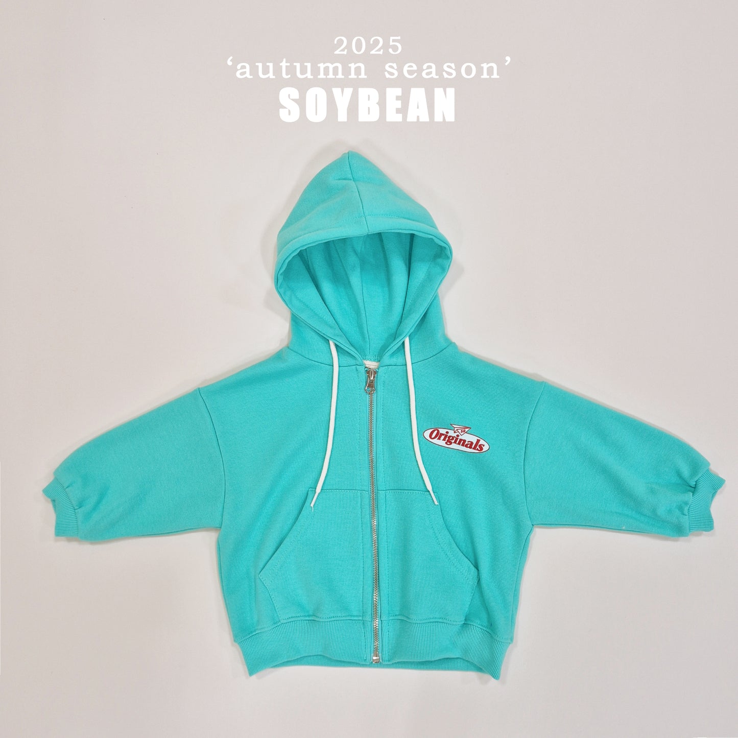(Pre-order) Soybean Kids - Original Hood Zip-Up 오리지날후드집업 (3 Colors)