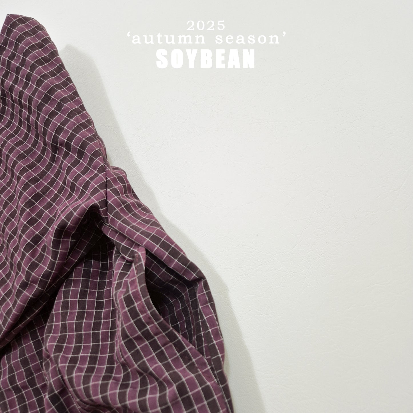 (Pre-order) Soybean Kids - Wind Plaid Jacket 윈드플래드자켓 (2 Colors)