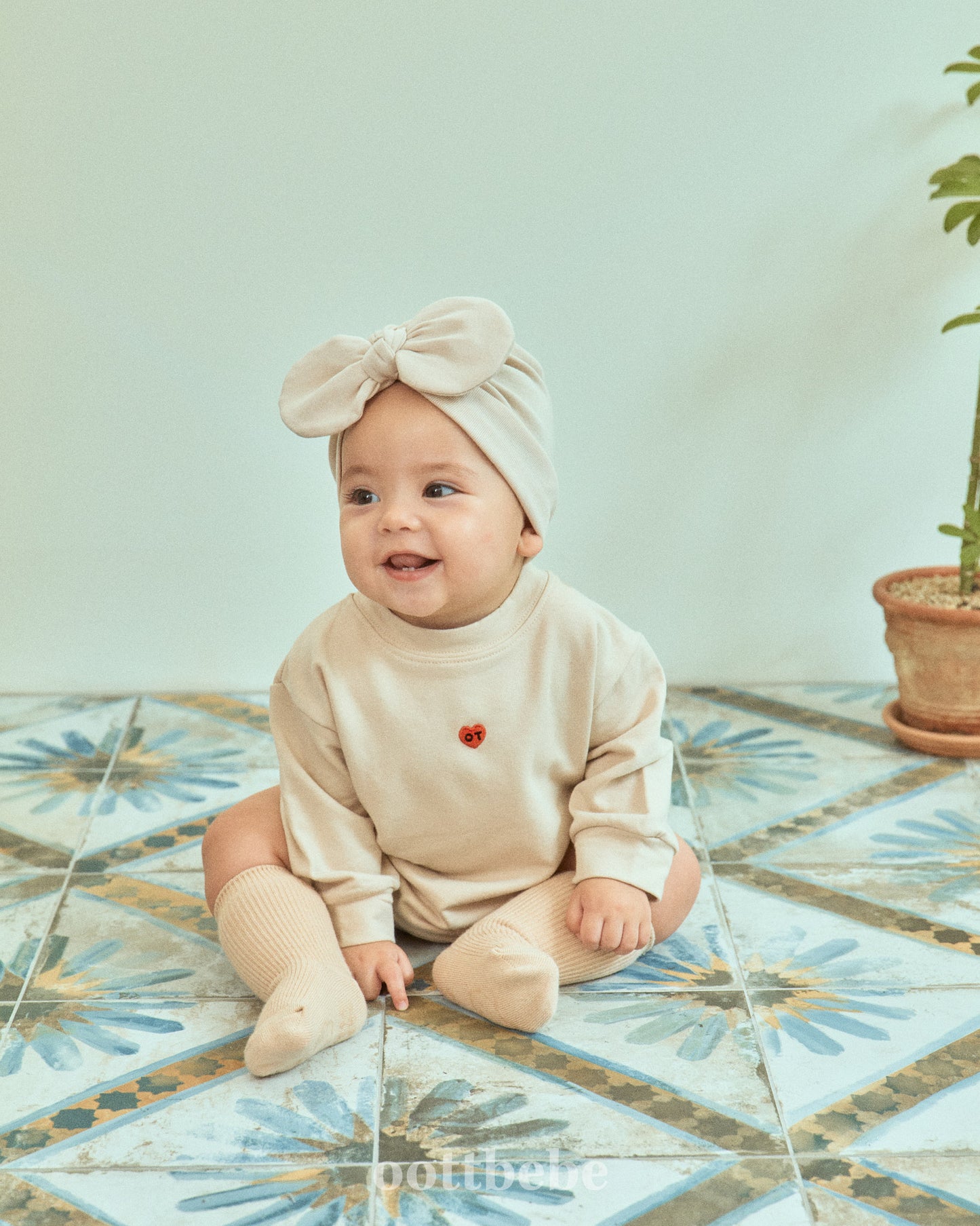 (Pre-order) OOTTBEBE - Petit Modal Suit (Stretch Terry) 쁘띠모달슈트(쮸리스판) (4 Colors)