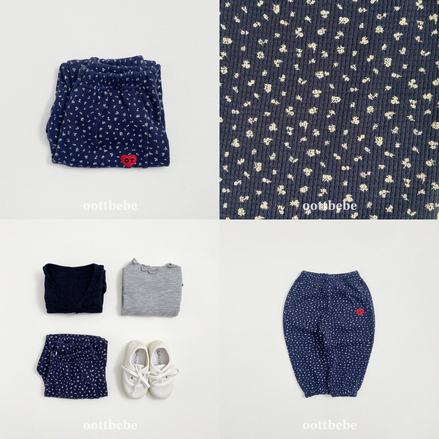 (Pre-order) OOTTBEBE - Melody Gojengi Pants 멜로디고쟁이팬츠 (4 Colors)