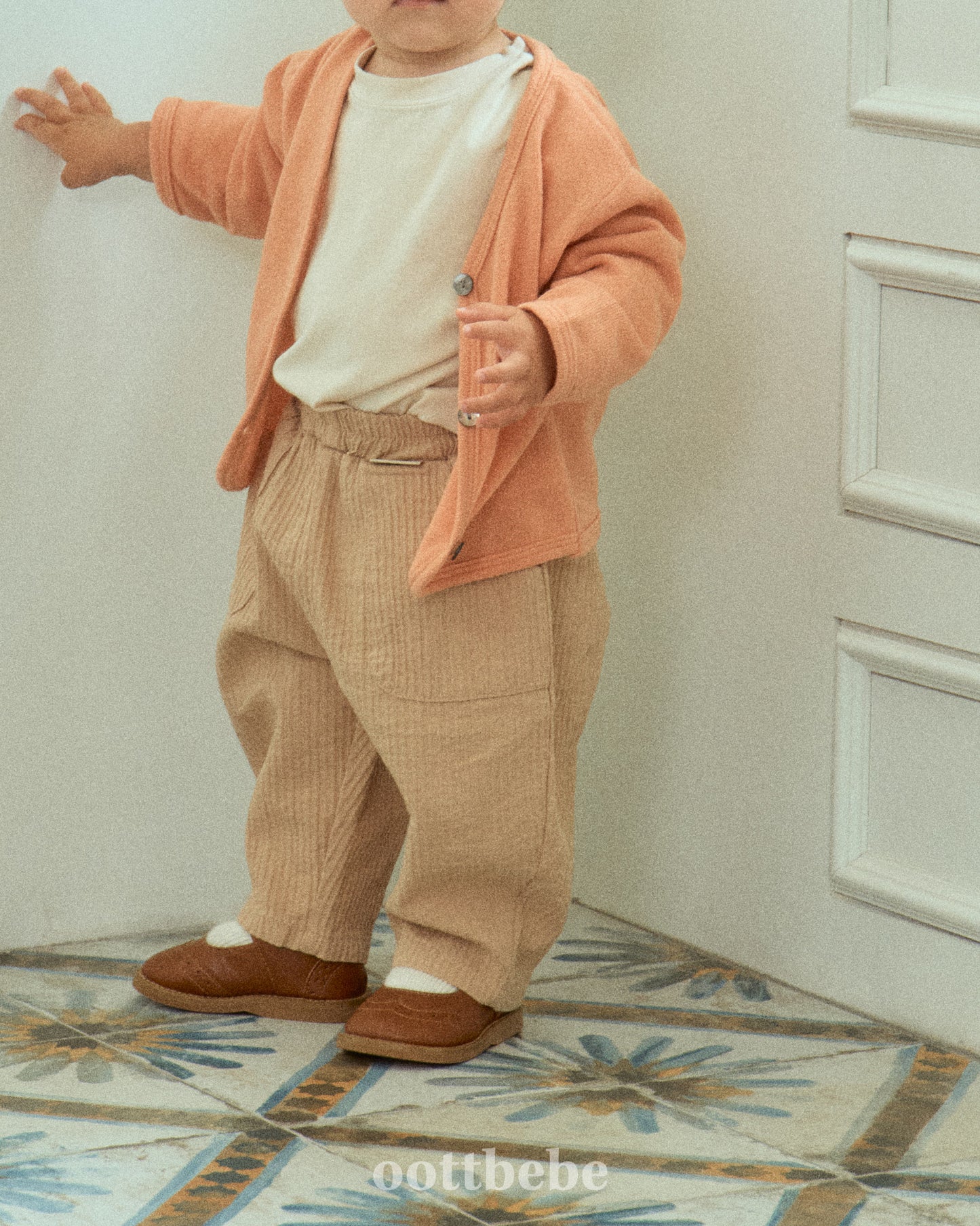 (Pre-order) OOTTBEBE - Playful Pocket Pants 위트포켓팬츠 (2 Colors)