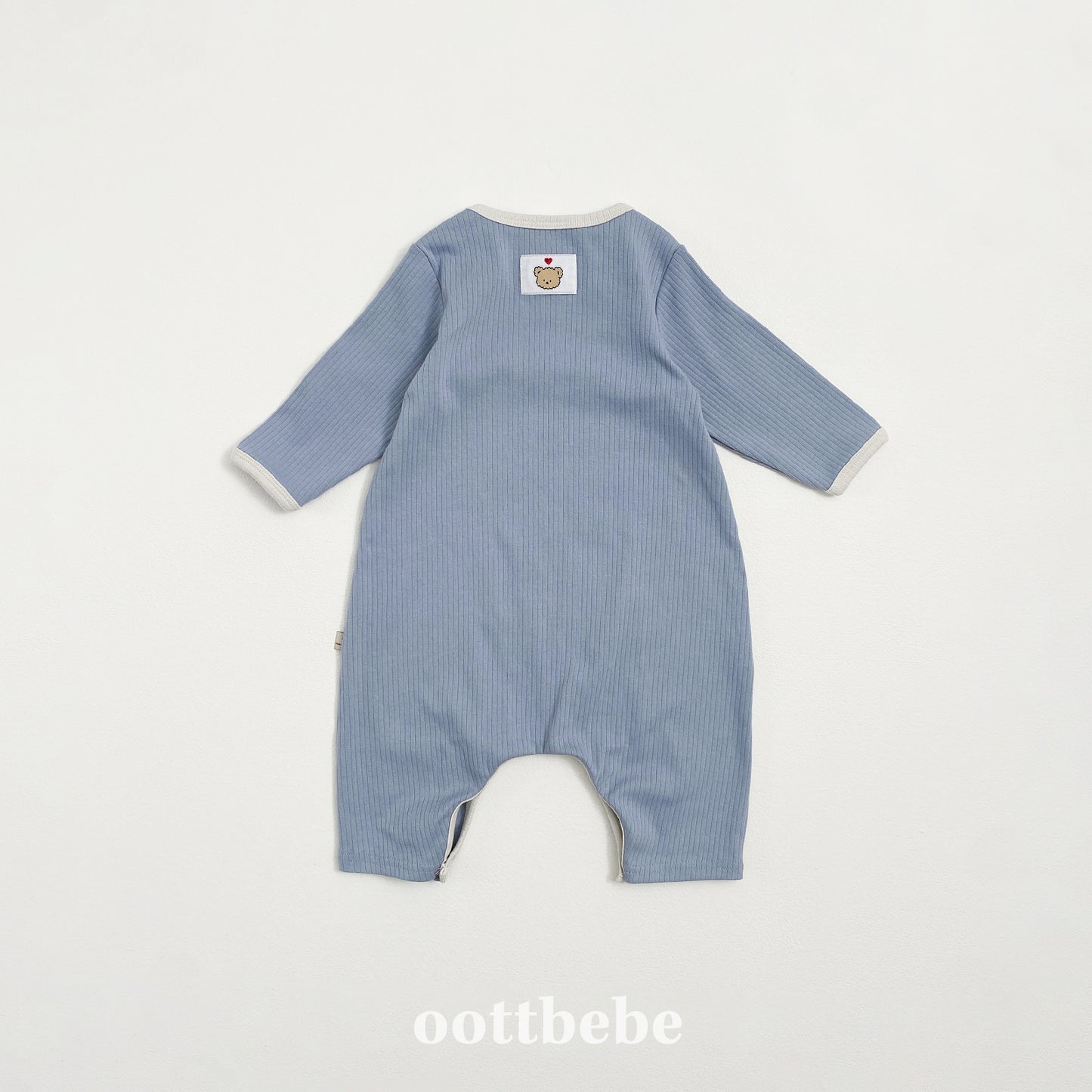 (Pre-order) OOTTBEBE - Buttercream Full Bodysuit Set (with Bonnet) 버터크림전신슈트 Set (보넷포함) (3 Colors)