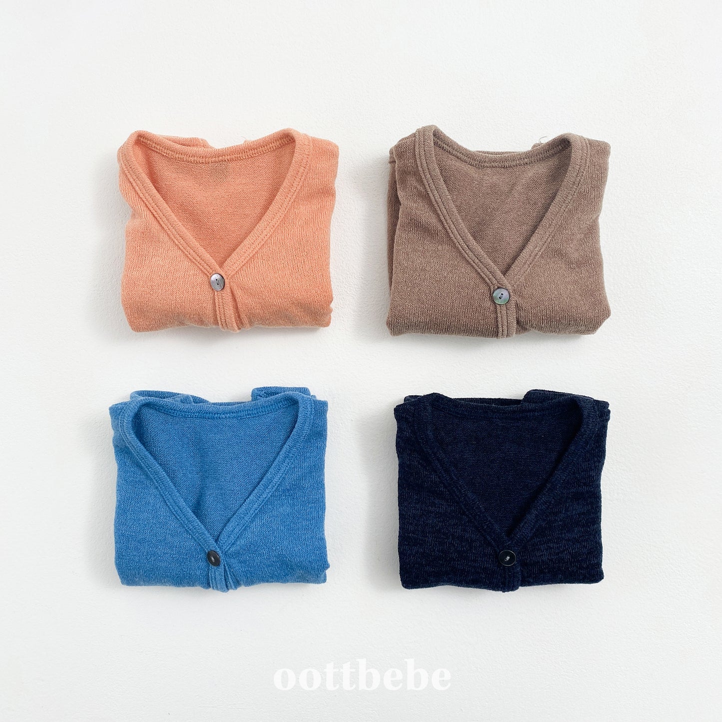 (Pre-order) OOTTBEBE - Autumn Cardigan 어텀가디건 (4 Colors)