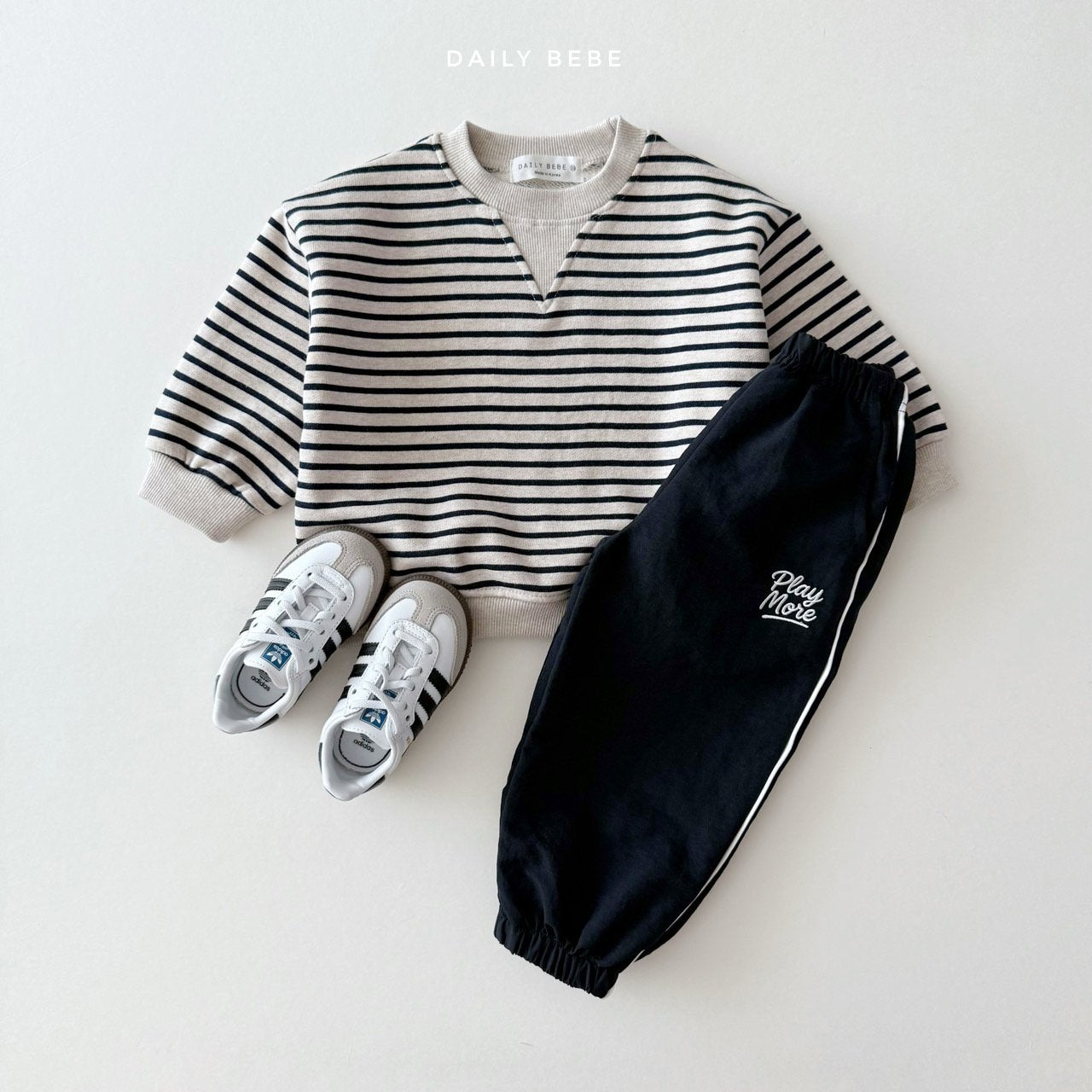 (Pre-order) Daily Bebe - Kids' Play More Pants 플레이모어 팬츠 (2 Colors)