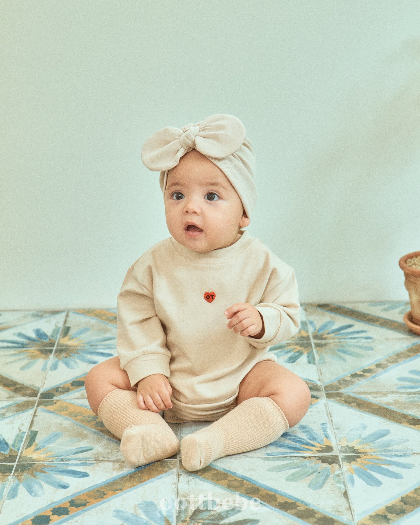 (Pre-order) OOTTBEBE - Petit Modal Suit (Stretch Terry) 쁘띠모달슈트(쮸리스판) (4 Colors)