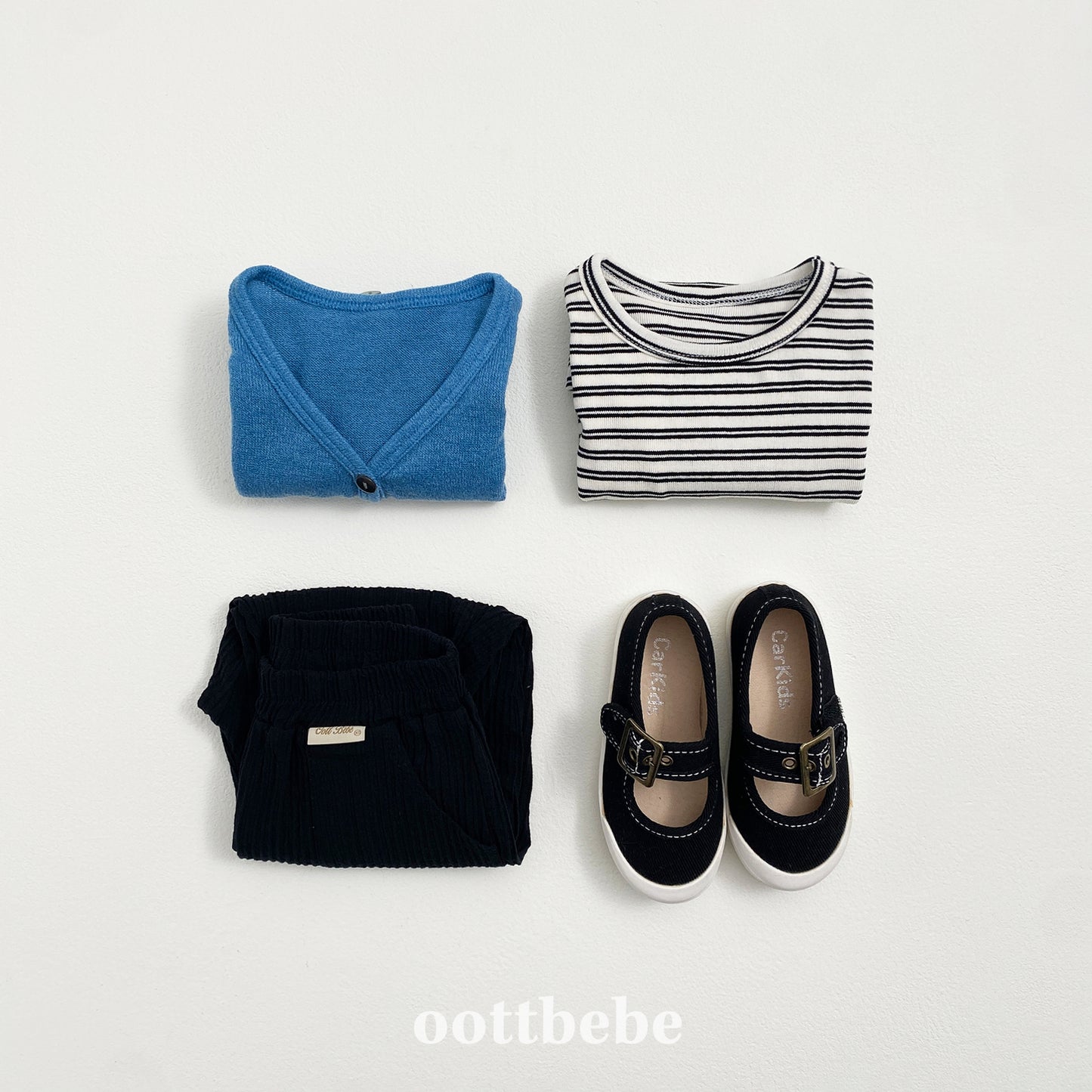 (Pre-order) OOTTBEBE - Playful Pocket Pants 위트포켓팬츠 (2 Colors)