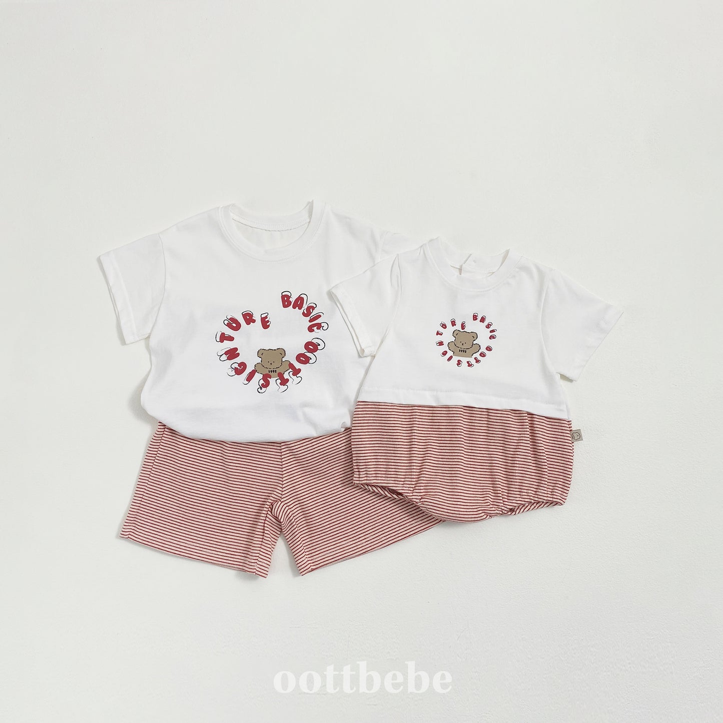 (Pre-order) OOTTBEBE - Otti Signature Bodysuit 오띠시그니쳐슈트 (2 Colors)