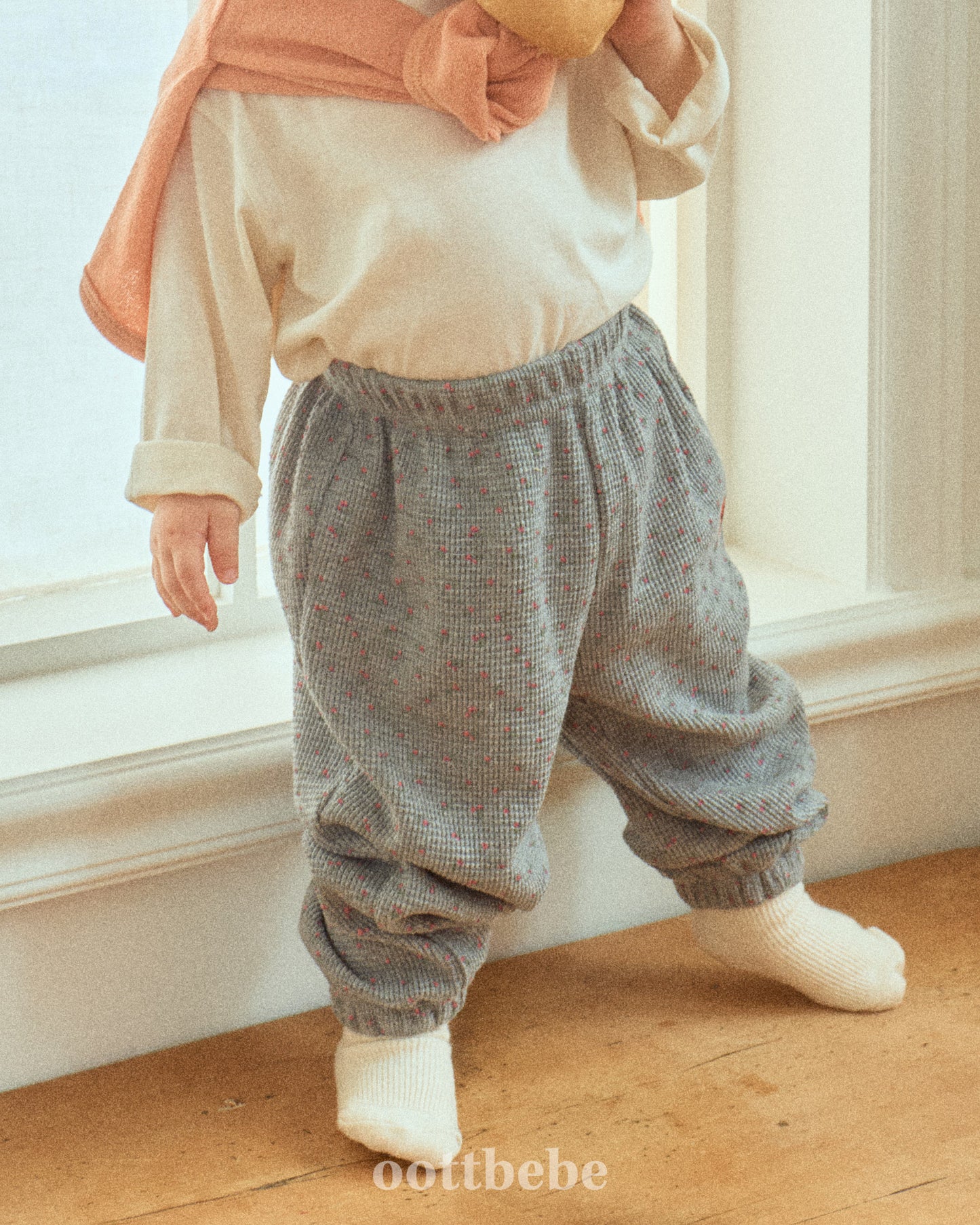 (Pre-order) OOTTBEBE - Melody Gojengi Pants 멜로디고쟁이팬츠 (4 Colors)