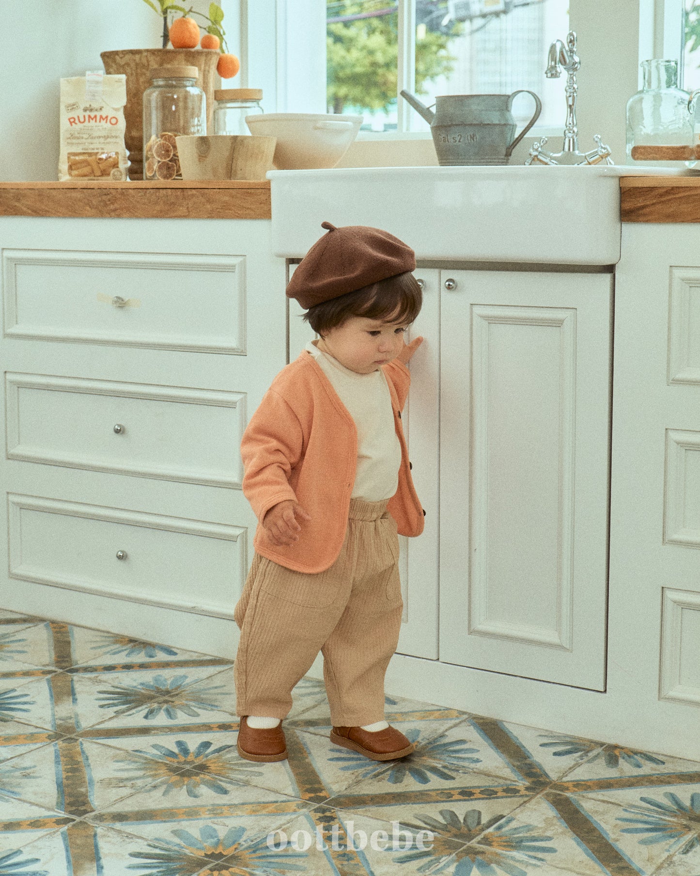 (Pre-order) OOTTBEBE - Playful Pocket Pants 위트포켓팬츠 (2 Colors)