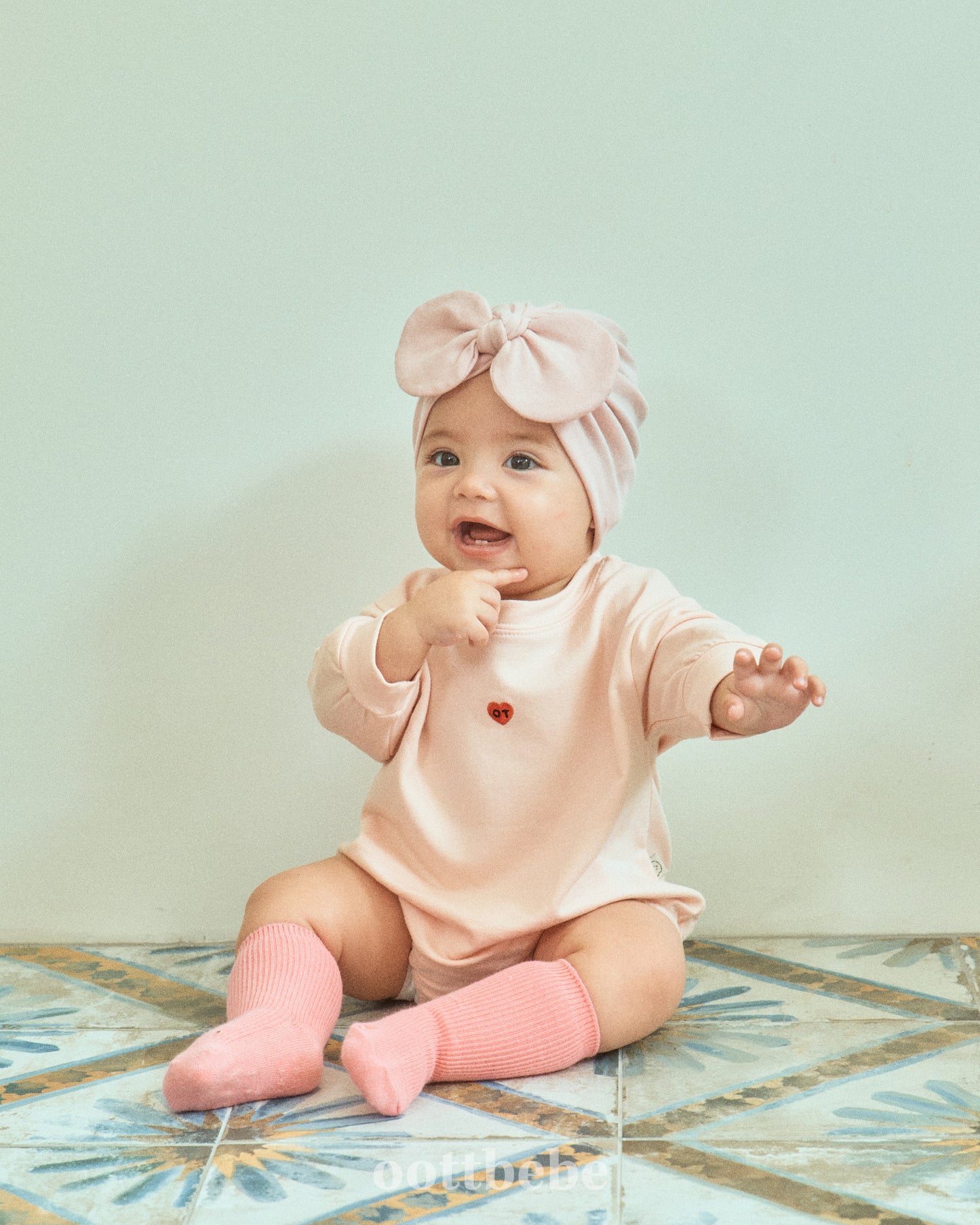 (Pre-order) OOTTBEBE - Petit Modal Suit (Stretch Terry) 쁘띠모달슈트(쮸리스판) (4 Colors)