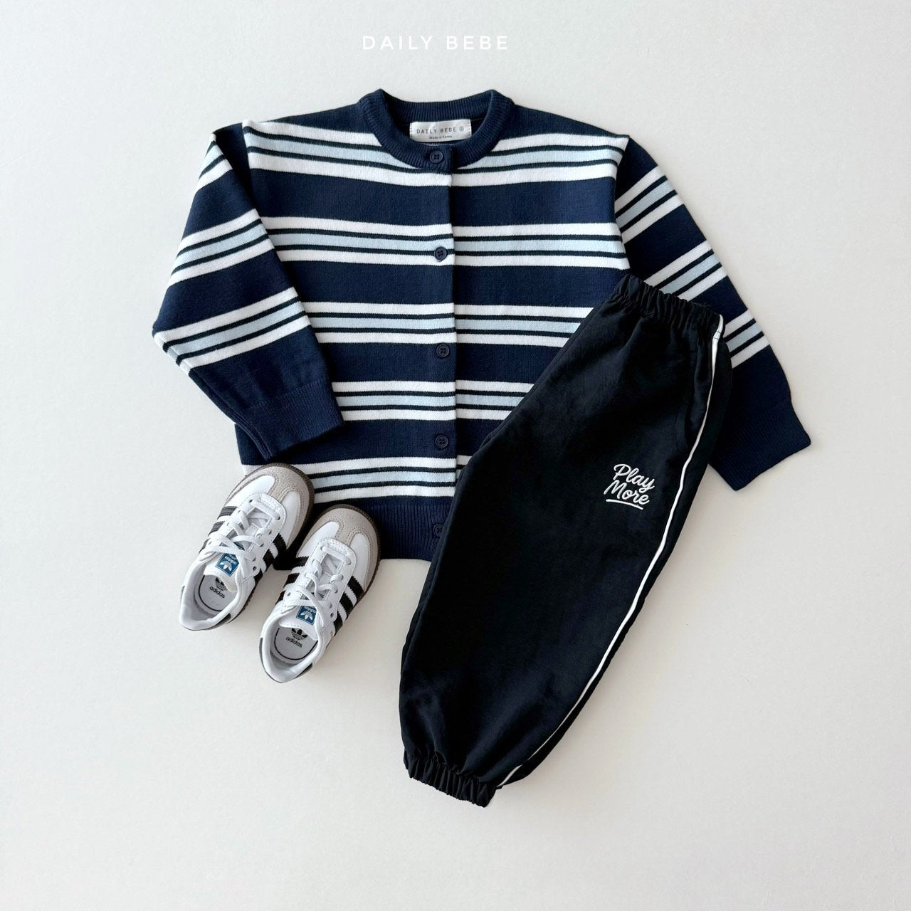 (Pre-order) Daily Bebe - Kids' Play More Pants 플레이모어 팬츠 (2 Colors)