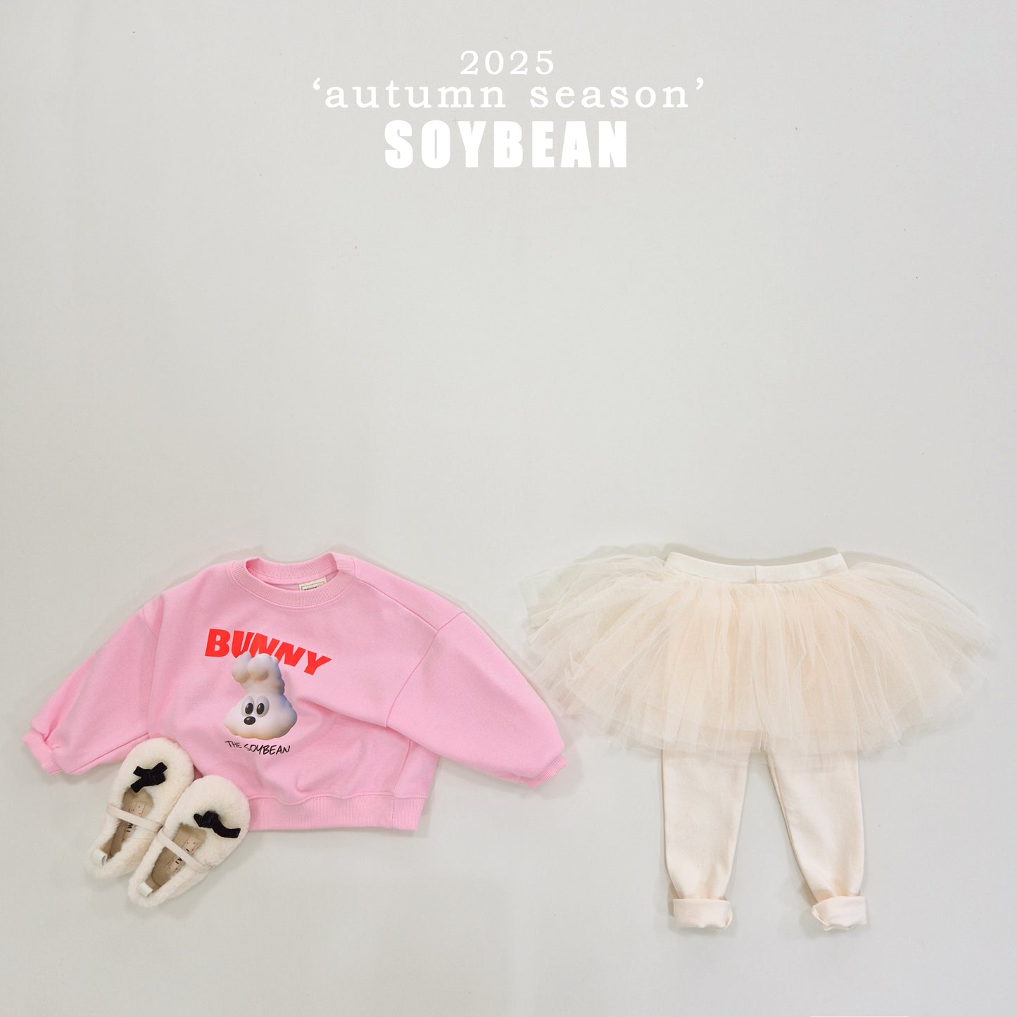 (Pre-order) Soybean Kids - Animal Friends Sweatshirt 동물친구들맨투맨 (3 Colors)
