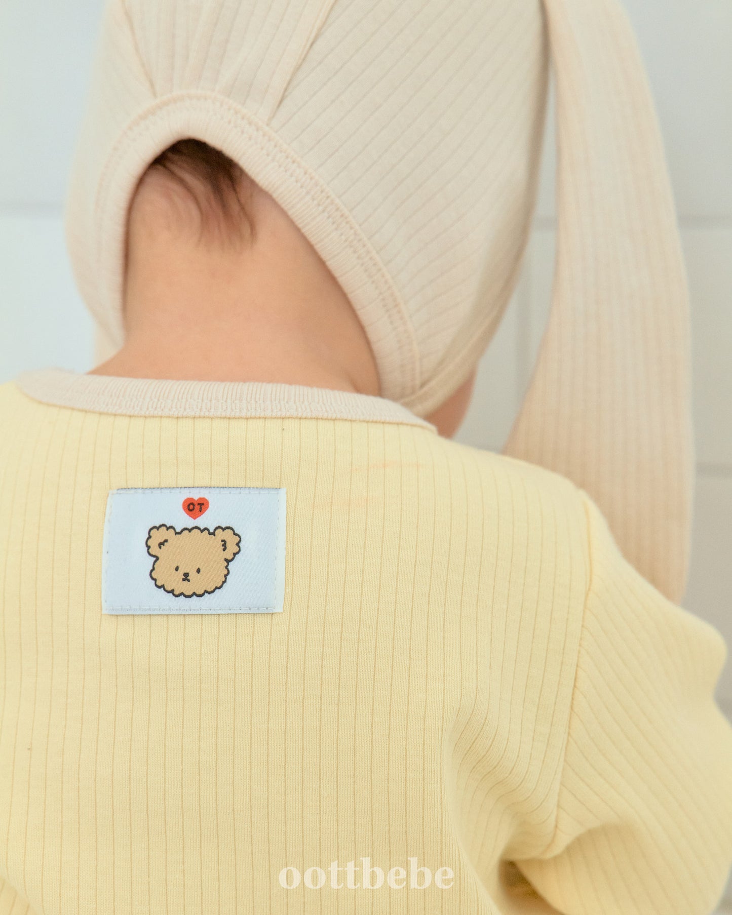 (Pre-order) OOTTBEBE - Buttercream Full Bodysuit Set (with Bonnet) 버터크림전신슈트 Set (보넷포함) (3 Colors)