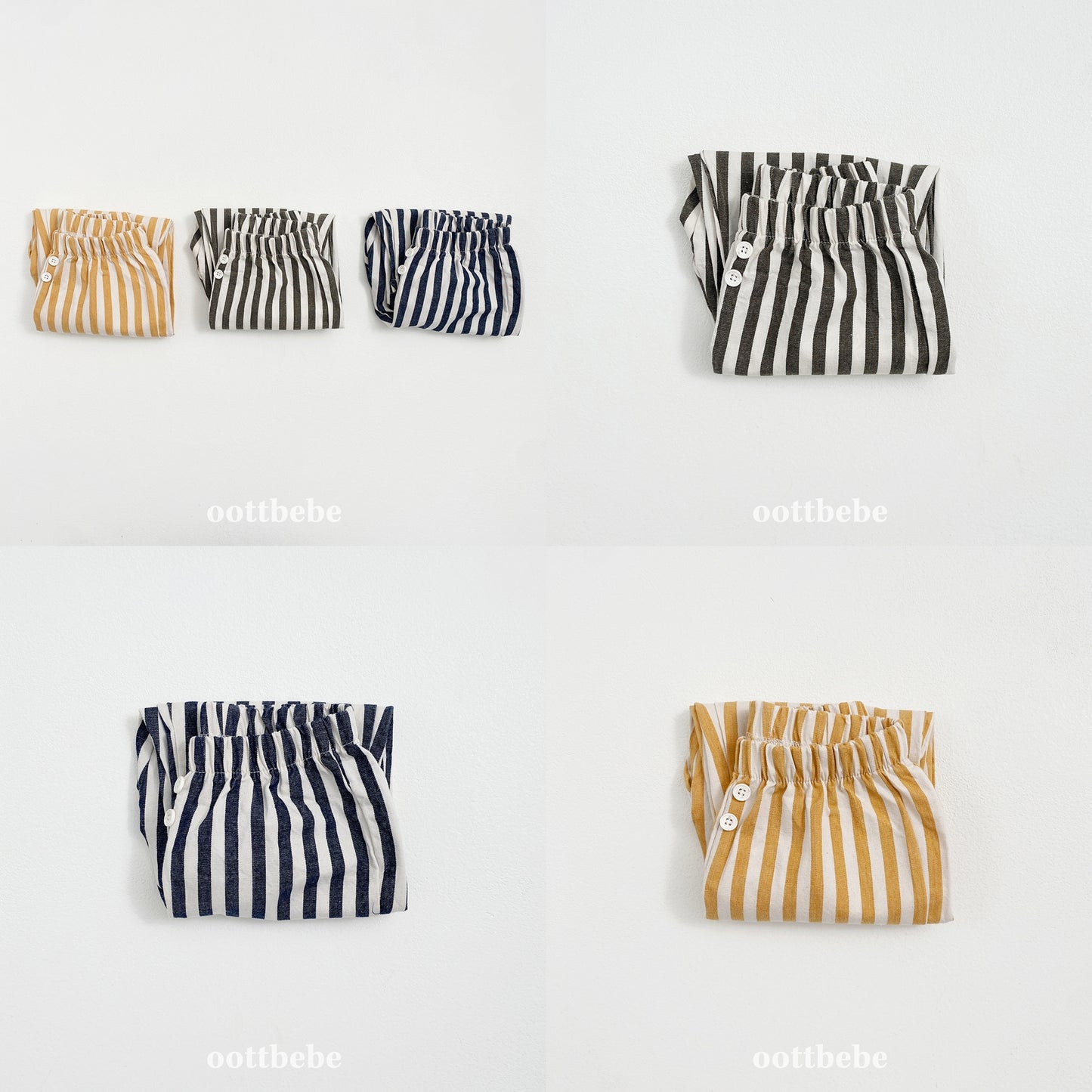 (Pre-order) OOTTBEBE - Noah Pants 노아팬츠 (3 Colors)