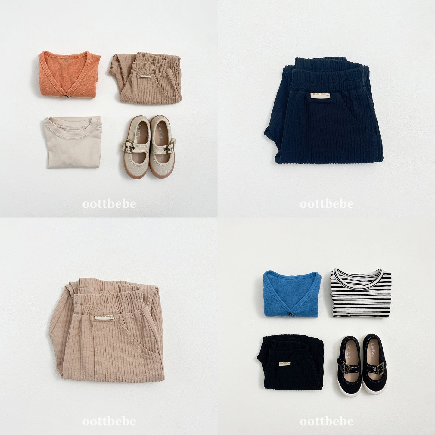 (Pre-order) OOTTBEBE - Playful Pocket Pants 위트포켓팬츠 (2 Colors)