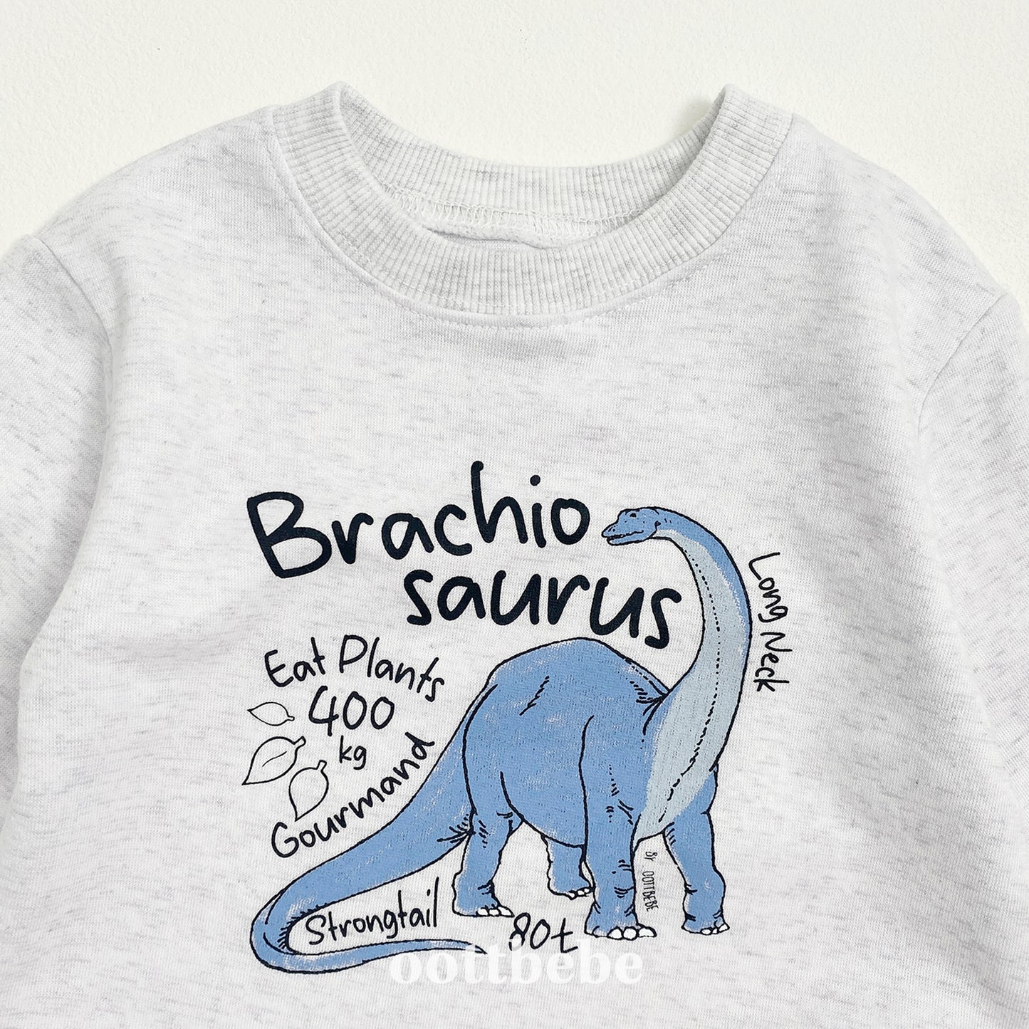 (Pre-order) OOTTBEBE - Dino Full Bodysuit 공룡전신슈트 (3 Colors)