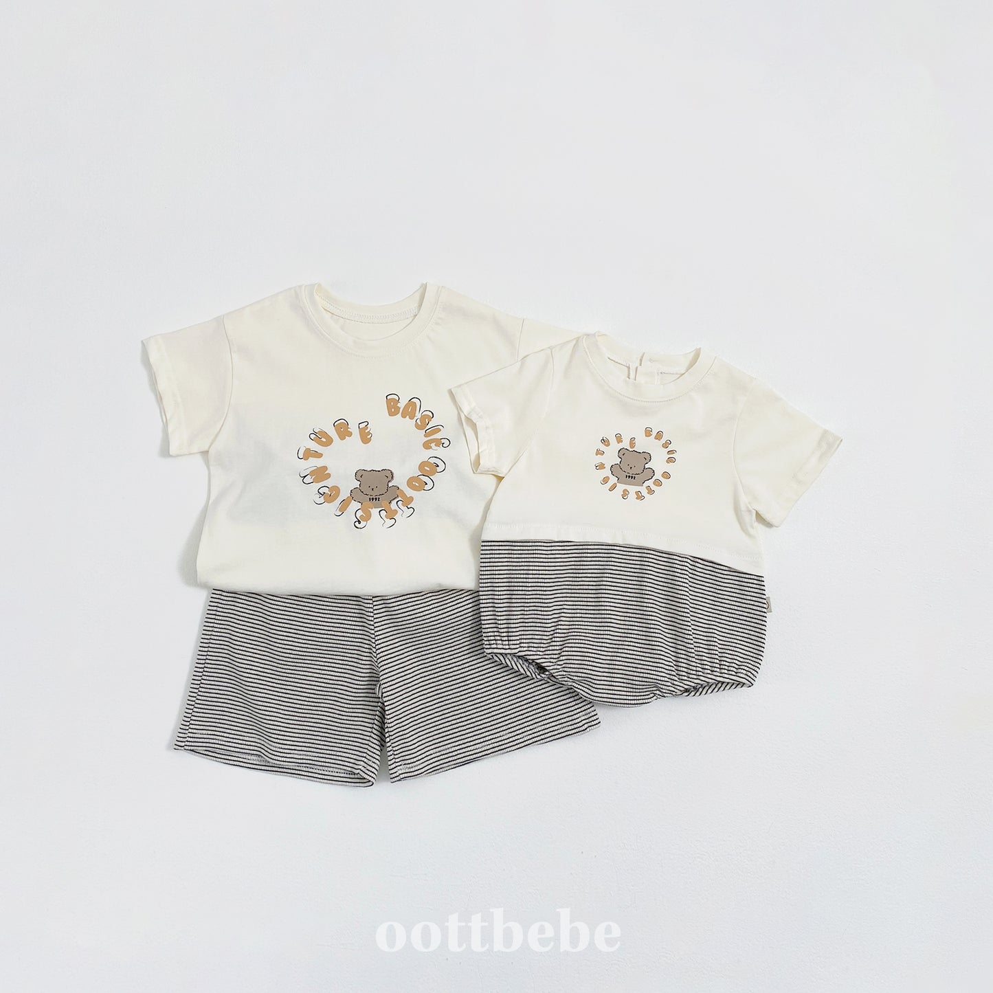 (Pre-order) OOTTBEBE - Otti Signature Bodysuit 오띠시그니쳐슈트 (2 Colors)