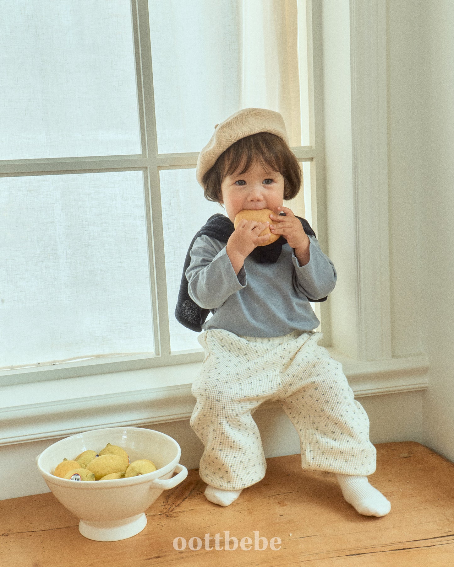 (Pre-order) OOTTBEBE - Melody Gojengi Pants 멜로디고쟁이팬츠 (4 Colors)