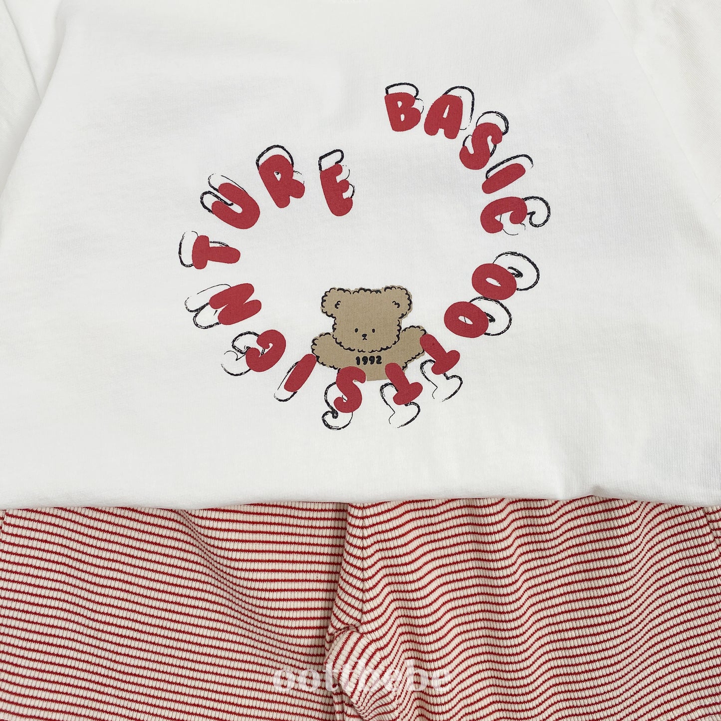 (Pre-order) OOTTBEBE - Otti Signature Top and Bottom Set 오띠시그니쳐상하복 (2 Colors)