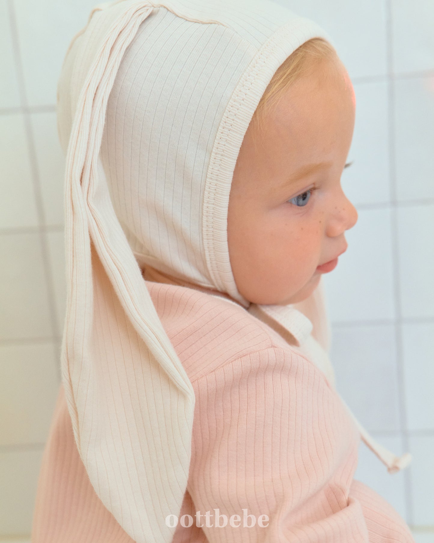 (Pre-order) OOTTBEBE - Buttercream Full Bodysuit Set (with Bonnet) 버터크림전신슈트 Set (보넷포함) (3 Colors)