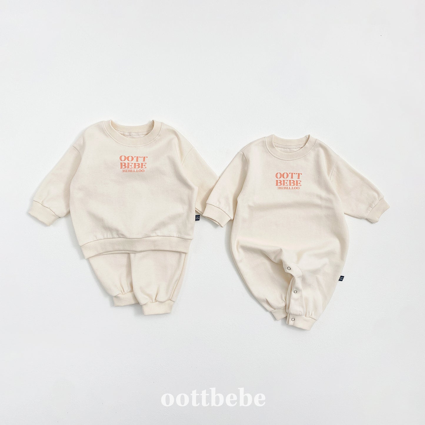 (Pre-order) OOTTBEBE - OOTTBEBE Top & Bottom Set 오뜨베베상하복 (4 Colors)