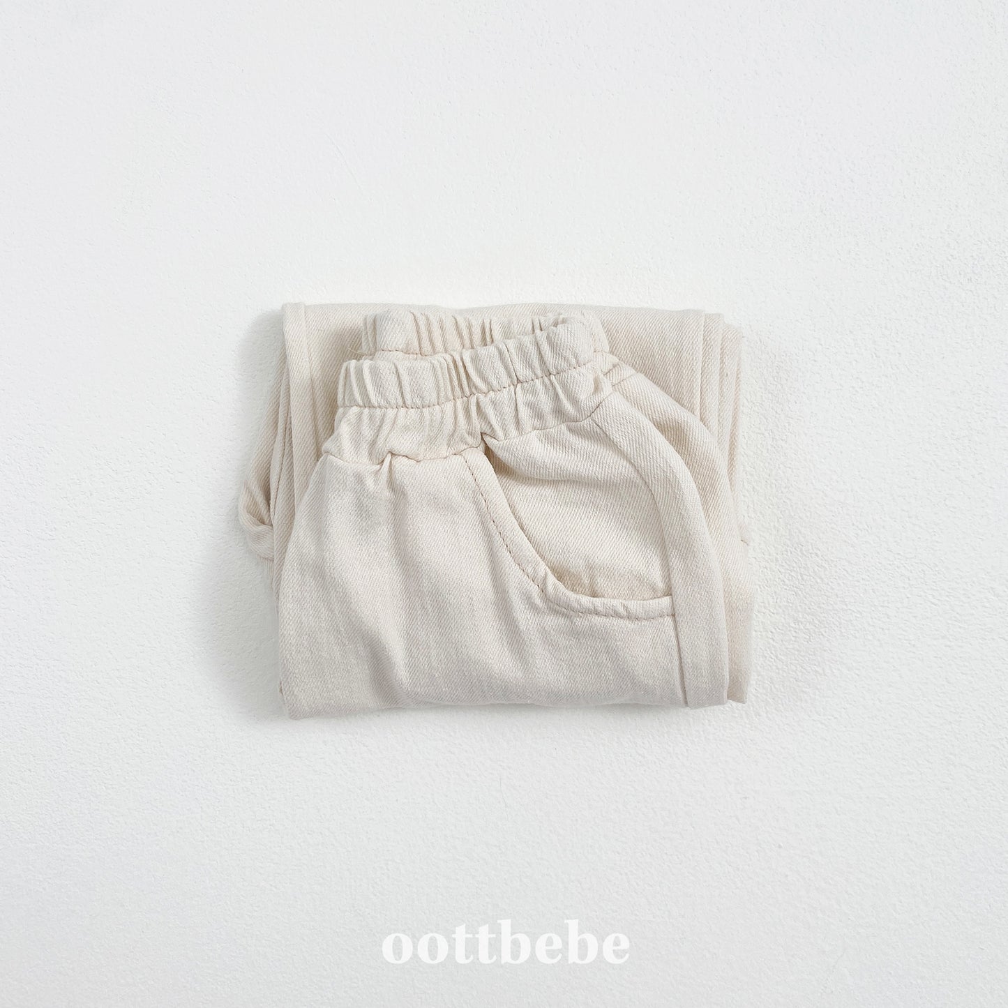 (Pre-order) OOTTBEBE - Stitch Cargo Pants 스티치카고팬츠 (2 Colors)