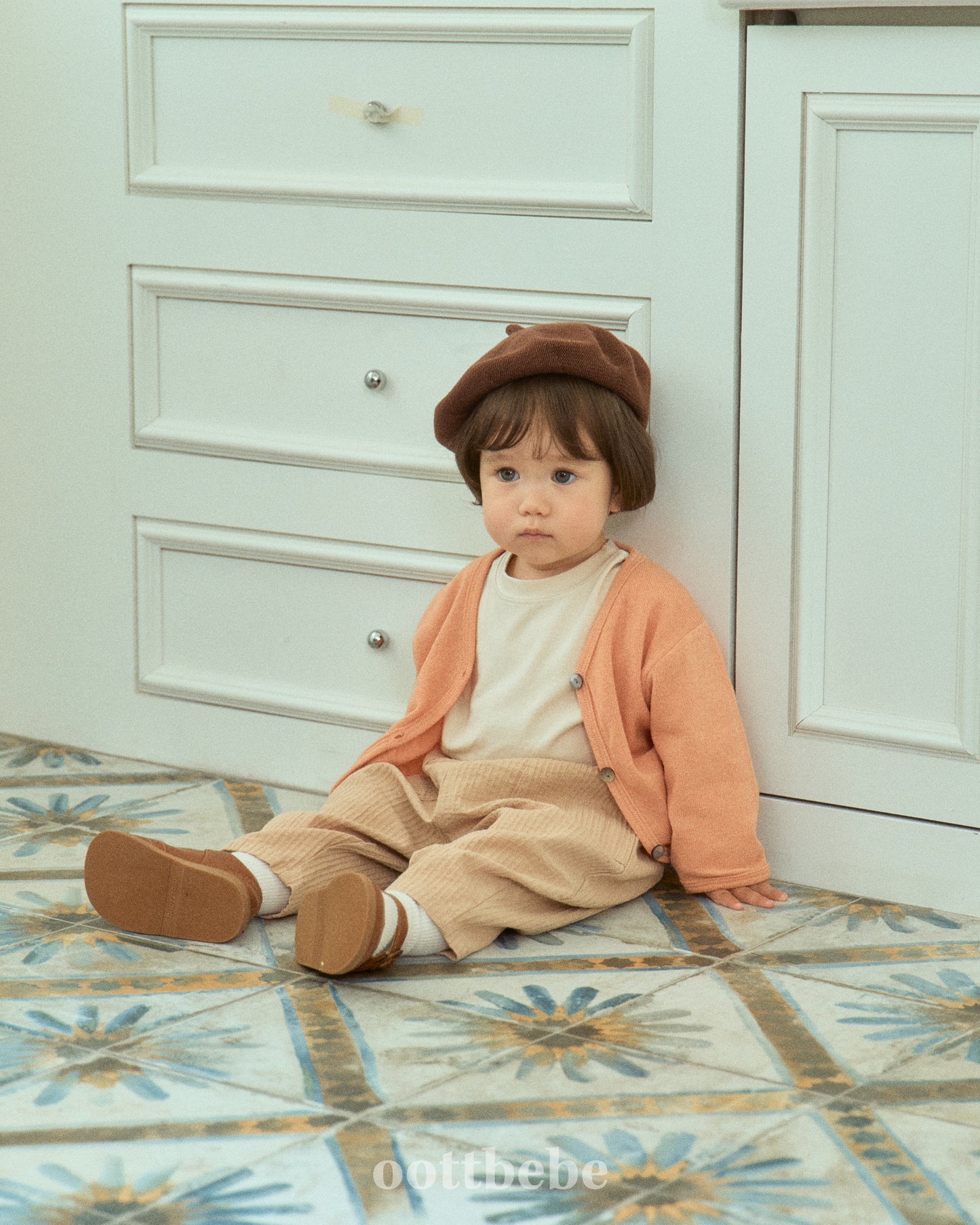 (Pre-order) OOTTBEBE - Playful Pocket Pants 위트포켓팬츠 (2 Colors)
