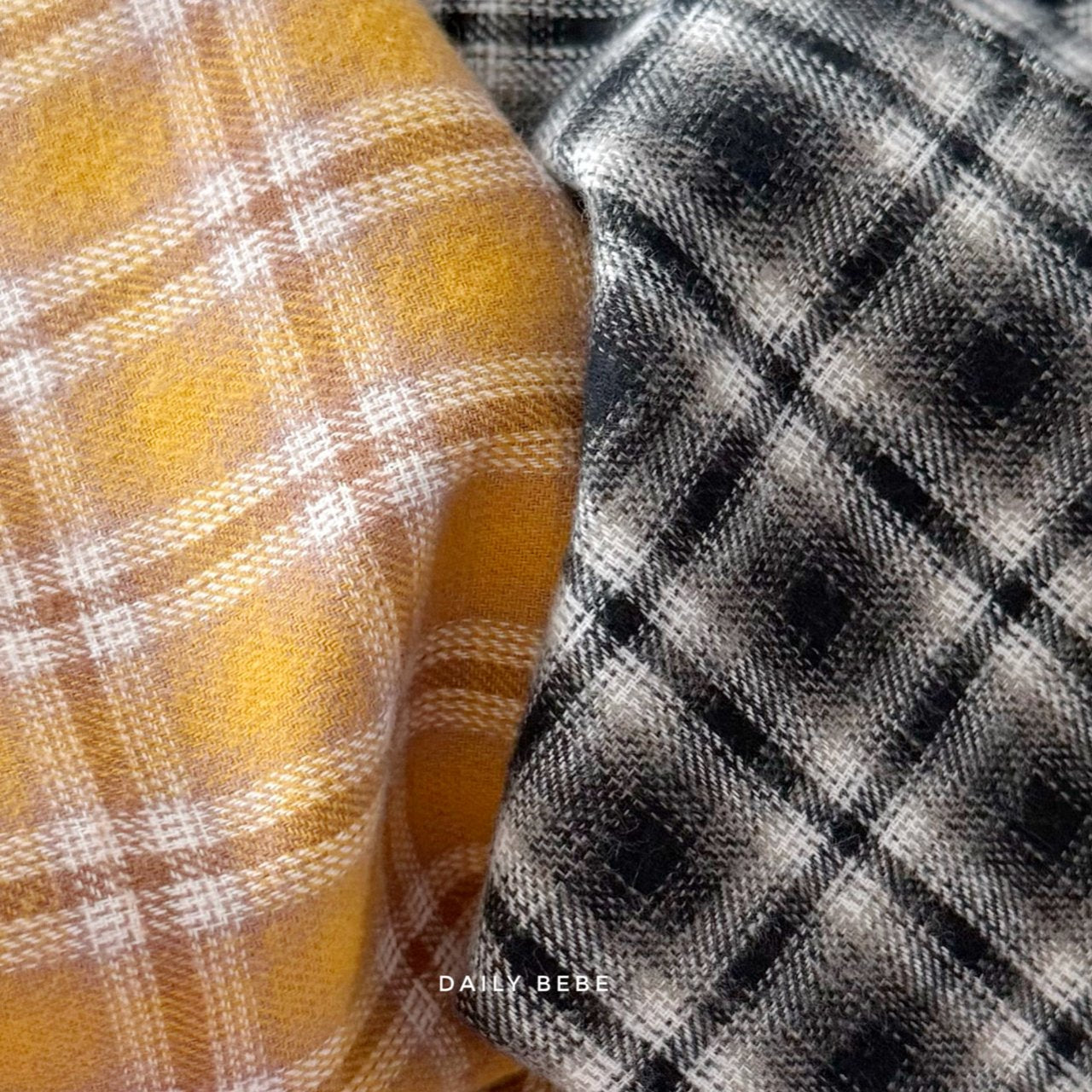 (Pre-order) Daily Bebe - Kids' Check School Pants 체크 스쿨 팬츠 (2 Colors)