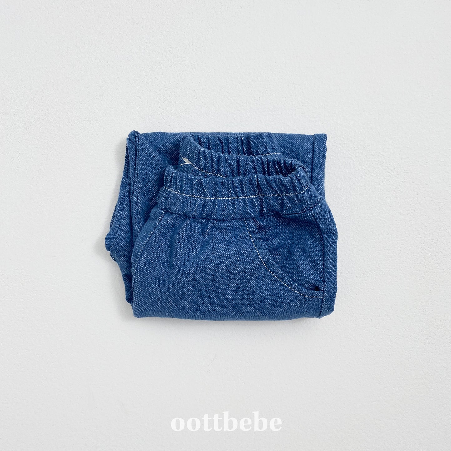 (Pre-order) OOTTBEBE - Stitch Cargo Pants 스티치카고팬츠 (2 Colors)