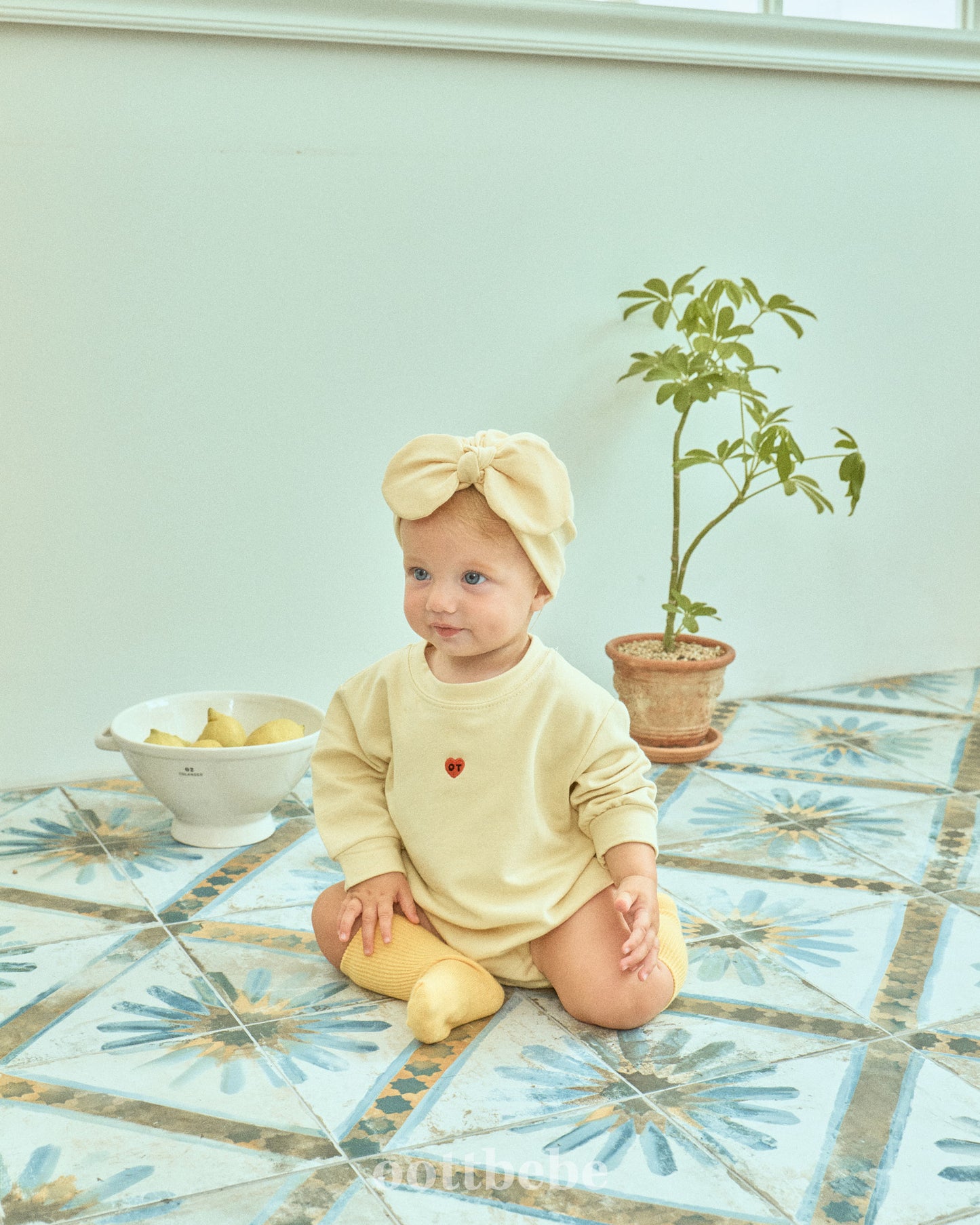 (Pre-order) OOTTBEBE - Petit Modal Suit (Stretch Terry) 쁘띠모달슈트(쮸리스판) (4 Colors)