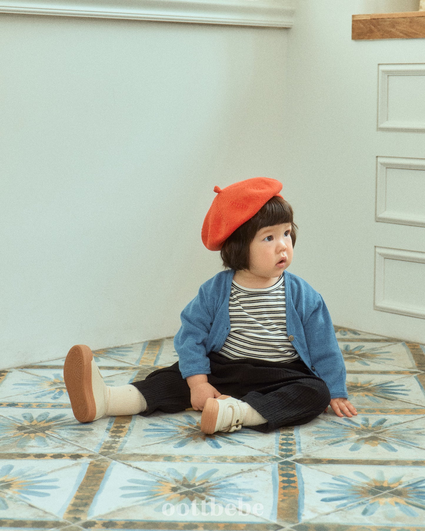 (Pre-order) OOTTBEBE - Playful Pocket Pants 위트포켓팬츠 (2 Colors)