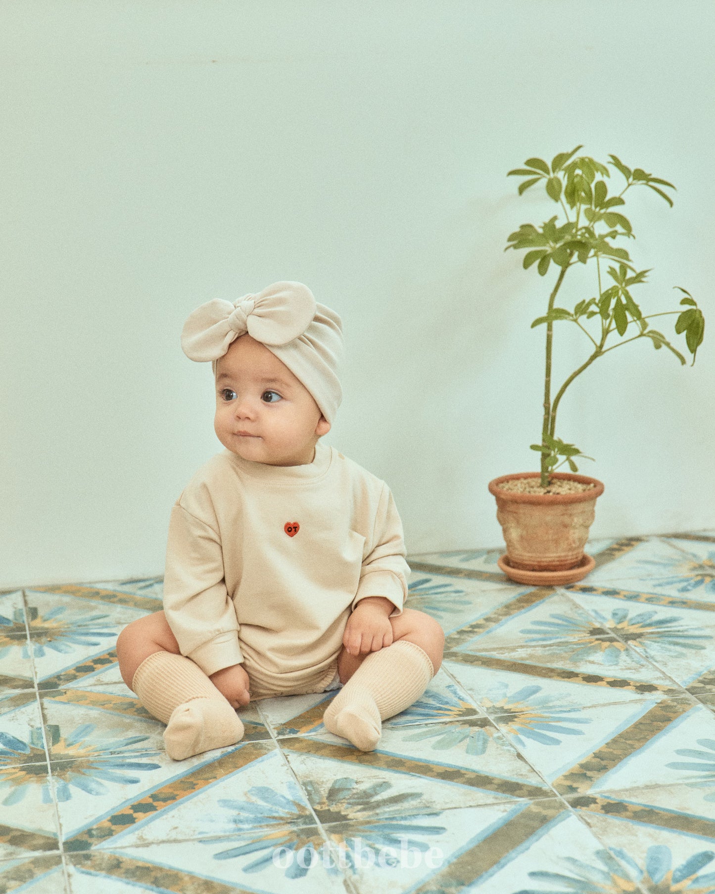 (Pre-order) OOTTBEBE - Petit Modal Suit (Stretch Terry) 쁘띠모달슈트(쮸리스판) (4 Colors)