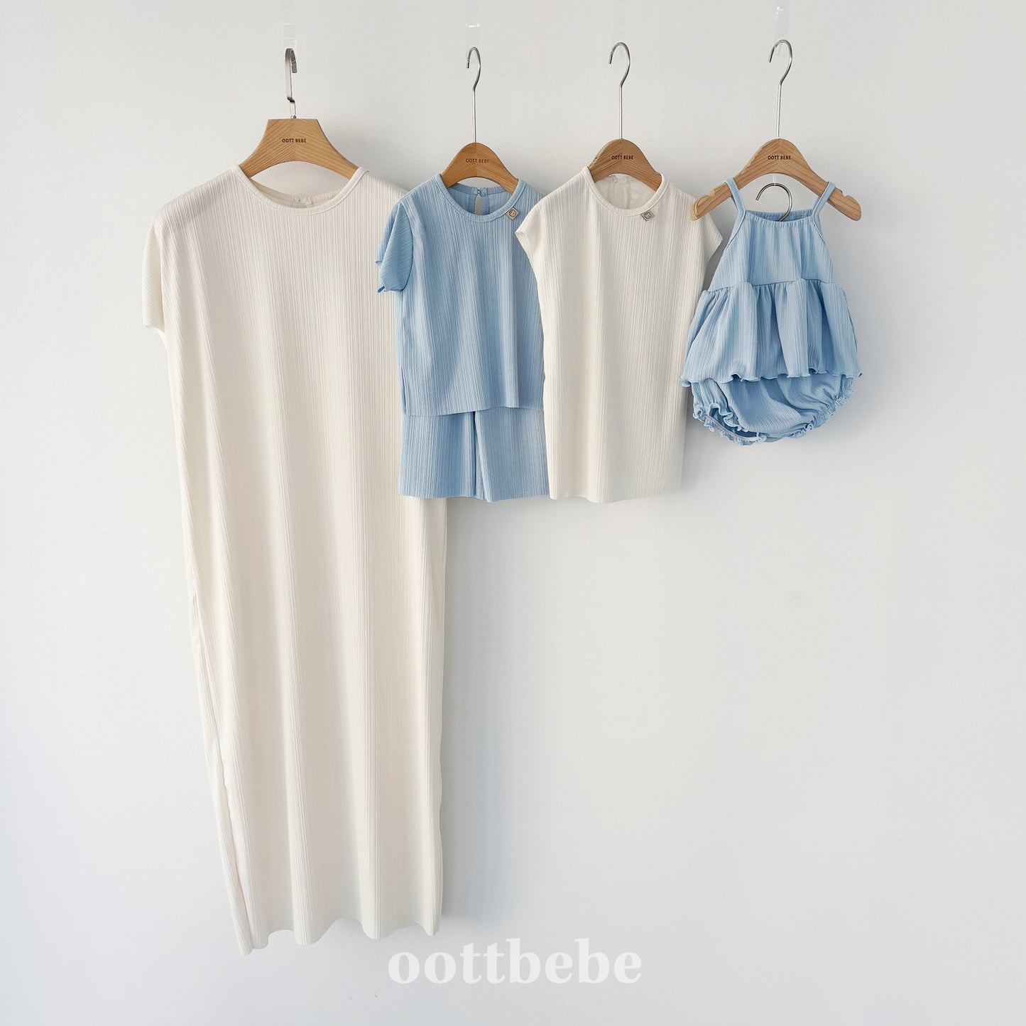 (Pre-order) OOTTBEBE - Bali Tank Suit + Bloomer Set 발리나시슈트+블루머세트 (4 Colors)
