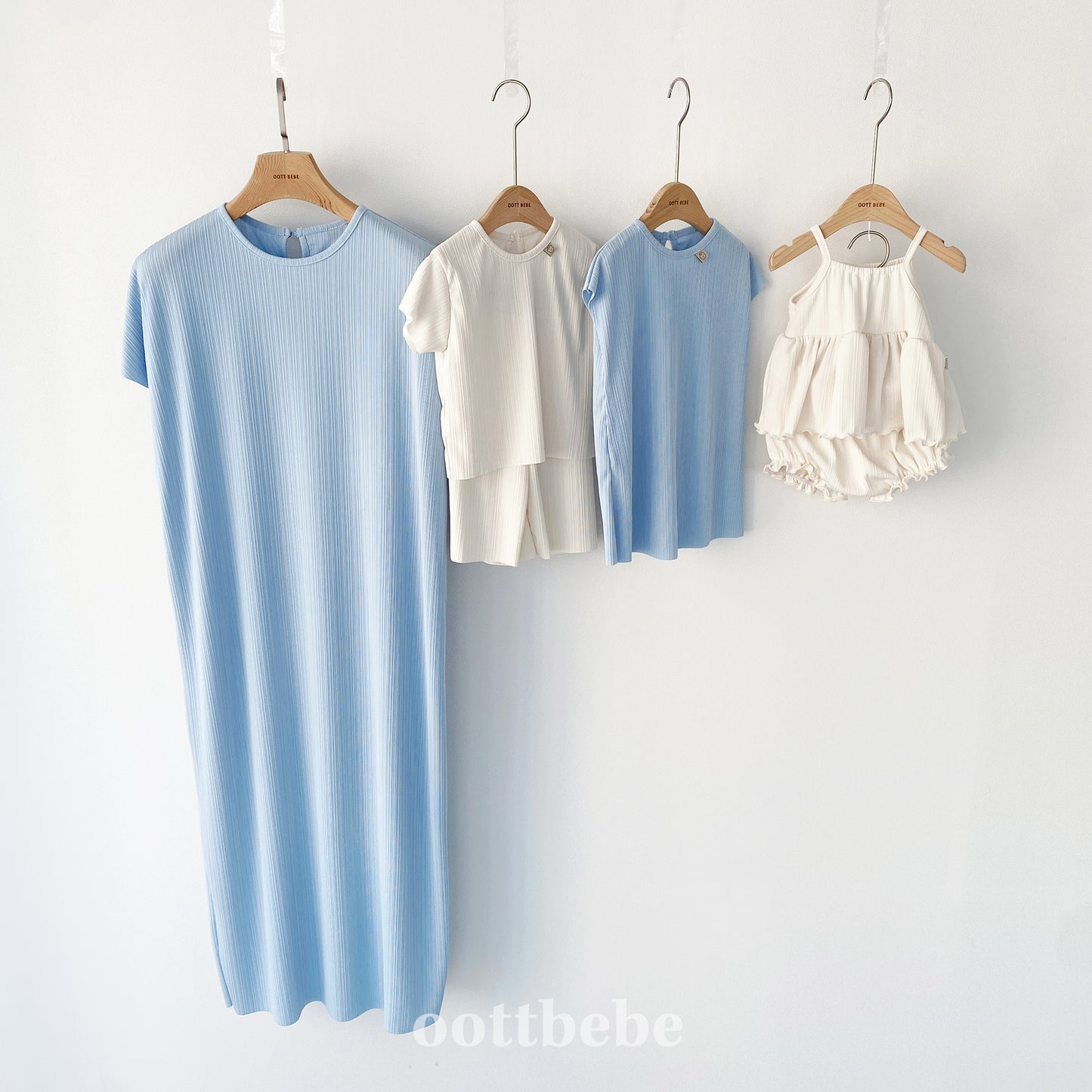 (Pre-order) OOTTBEBE - Bali Tank Suit + Bloomer Set 발리나시슈트+블루머세트 (4 Colors)