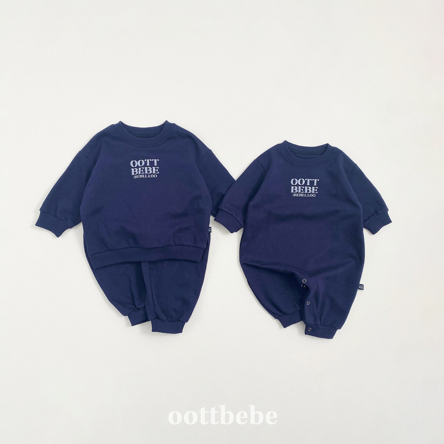 (Pre-order) OOTTBEBE - OOTTBEBE Top & Bottom Set 오뜨베베상하복 (4 Colors)