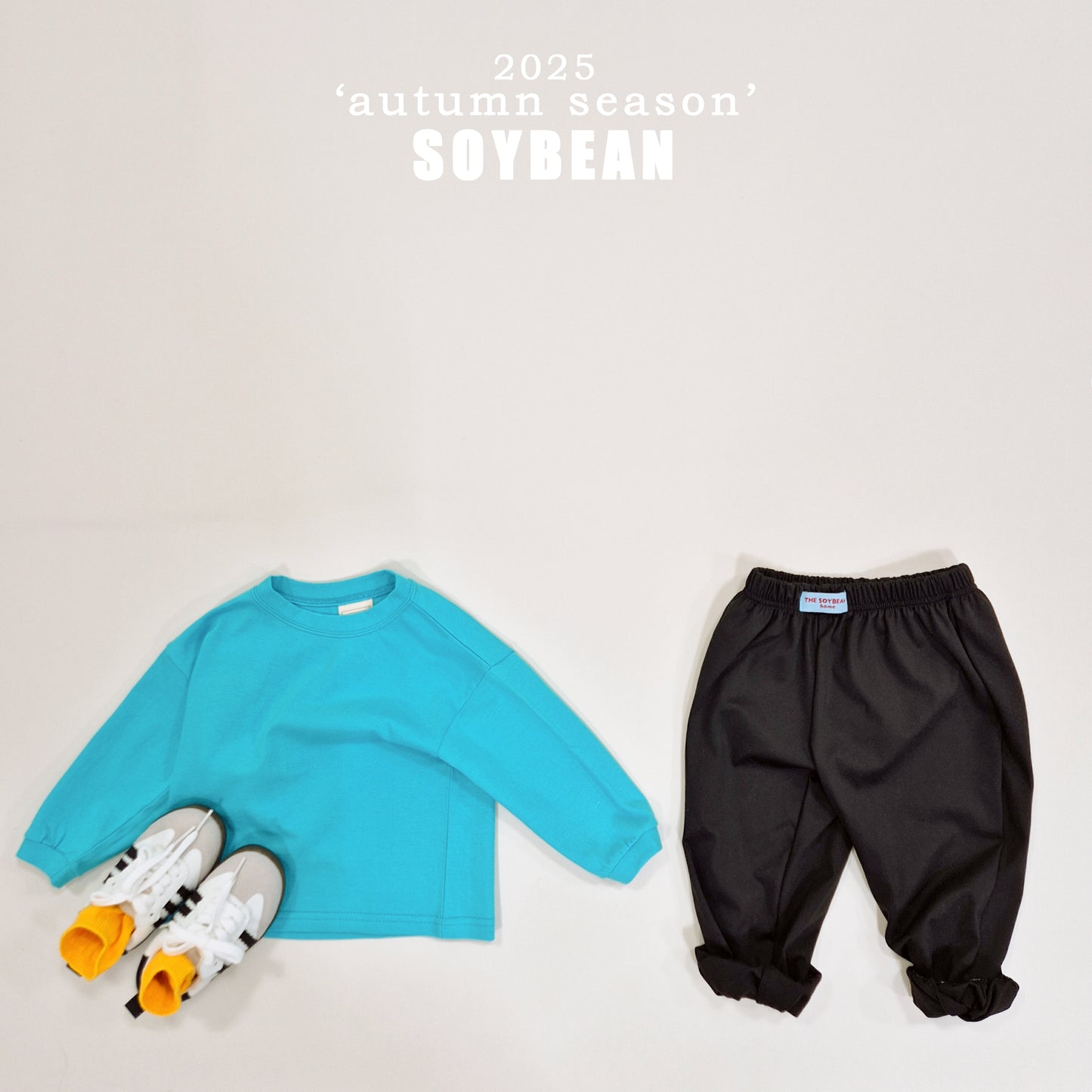 (Pre-order) Soybean Kids - Home Jogger Pants 홈조거팬츠 (4 Colors)