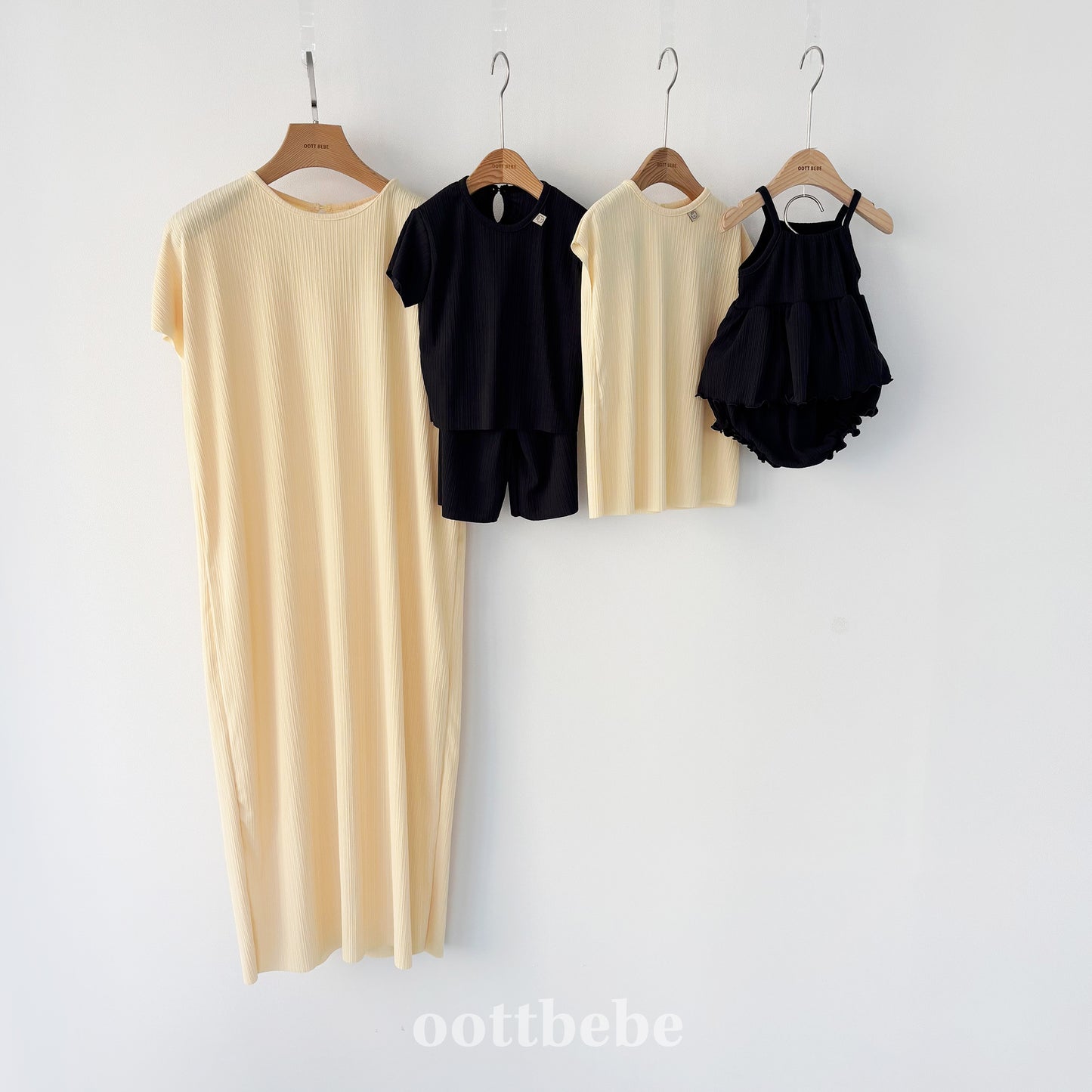 (Pre-order) OOTTBEBE - Bali Tank Suit + Bloomer Set 발리나시슈트+블루머세트 (4 Colors)