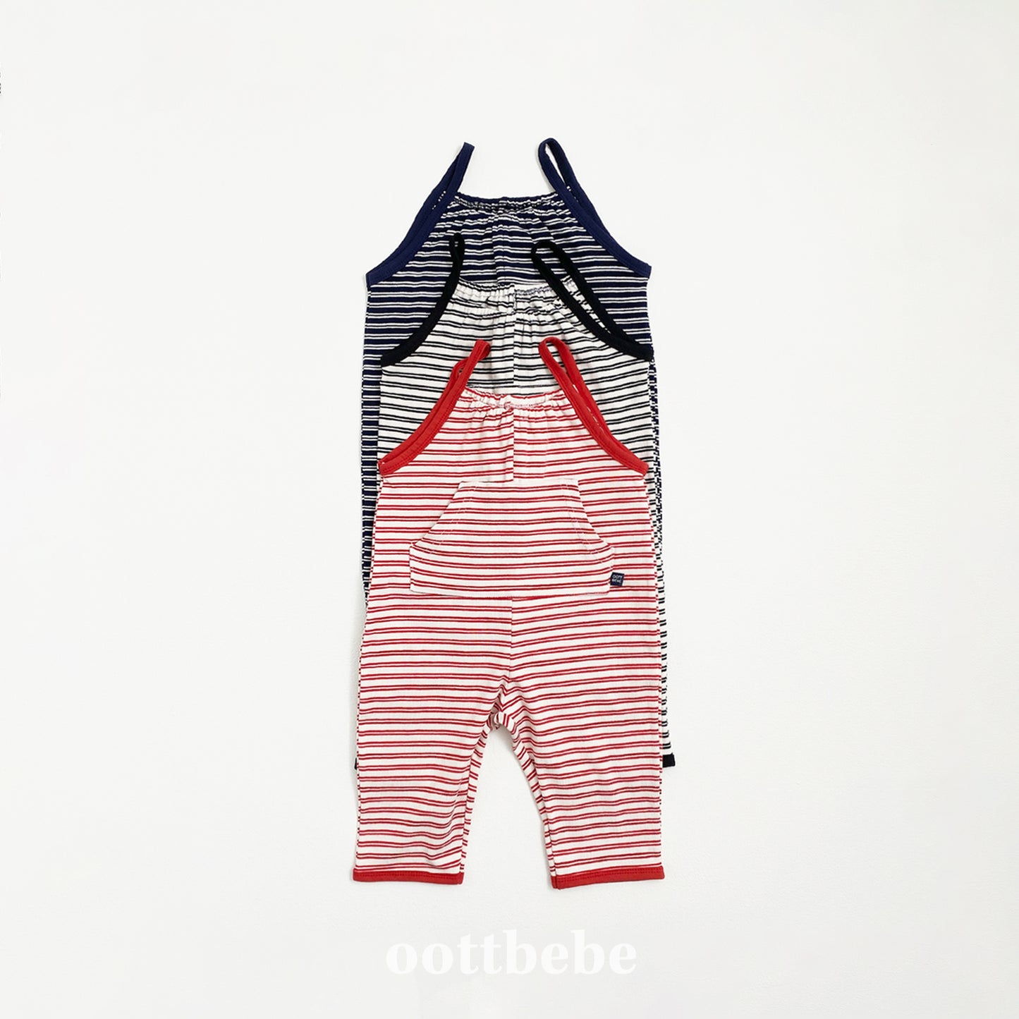 (Pre-order) OOTTBEBE - Oreo Overalls 오레오오버롤 (3 Colors)