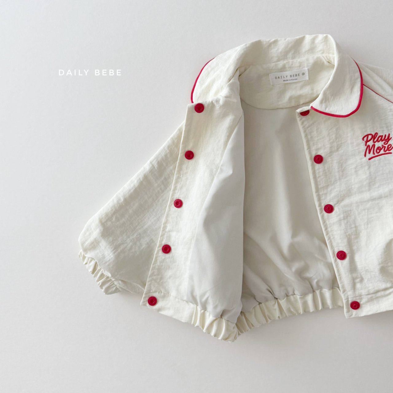 (Pre-order) Daily Bebe - Kids' Play More Jacket 플레이모어 점퍼 (2 Colors)