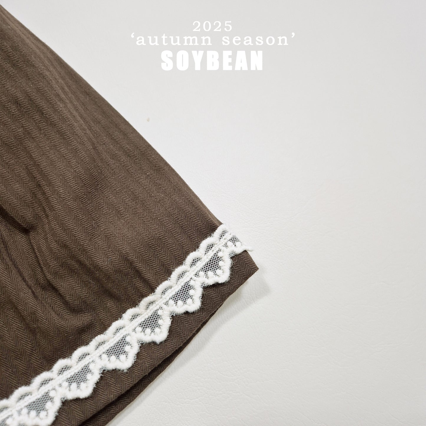 (Pre-order) Soybean Kids - Love Frill Skirt 러브스커트 (2 Colors)