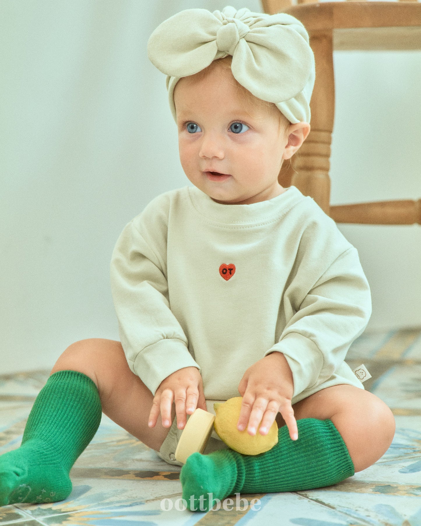 (Pre-order) OOTTBEBE - Petit Modal Suit (Stretch Terry) 쁘띠모달슈트(쮸리스판) (4 Colors)