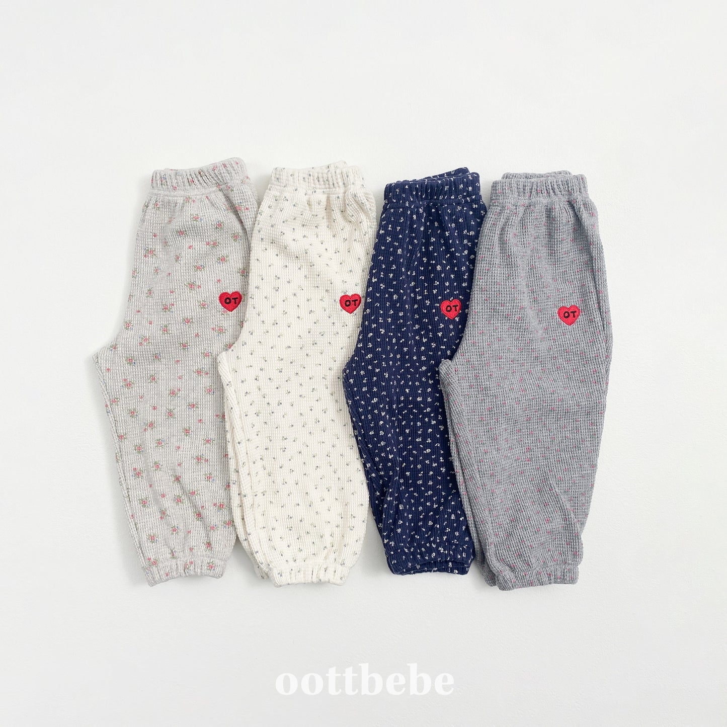 (Pre-order) OOTTBEBE - Melody Gojengi Pants 멜로디고쟁이팬츠 (4 Colors)