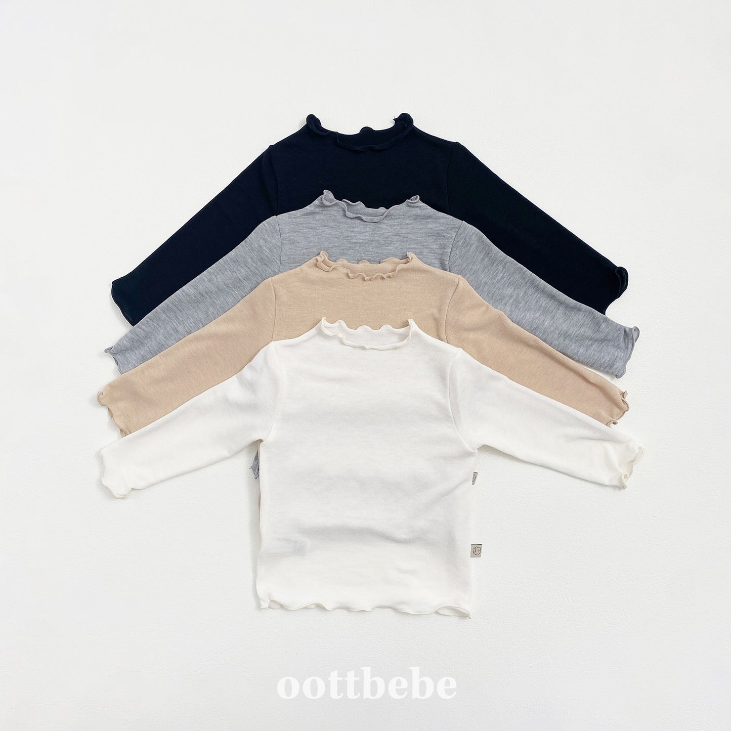 (Pre-order) OOTTBEBE - Inner Flare Tee 이너프날라리티 (4 Colors)