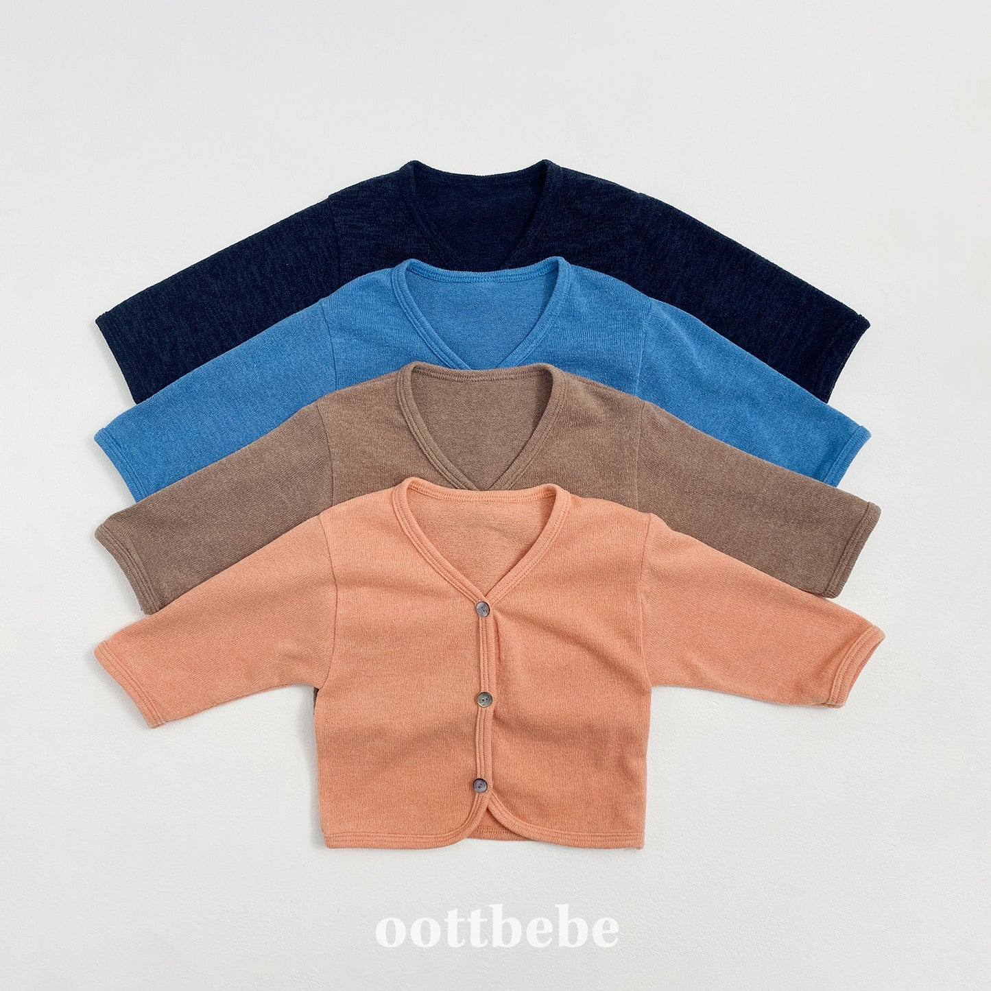 (Pre-order) OOTTBEBE - Autumn Cardigan 어텀가디건 (4 Colors)